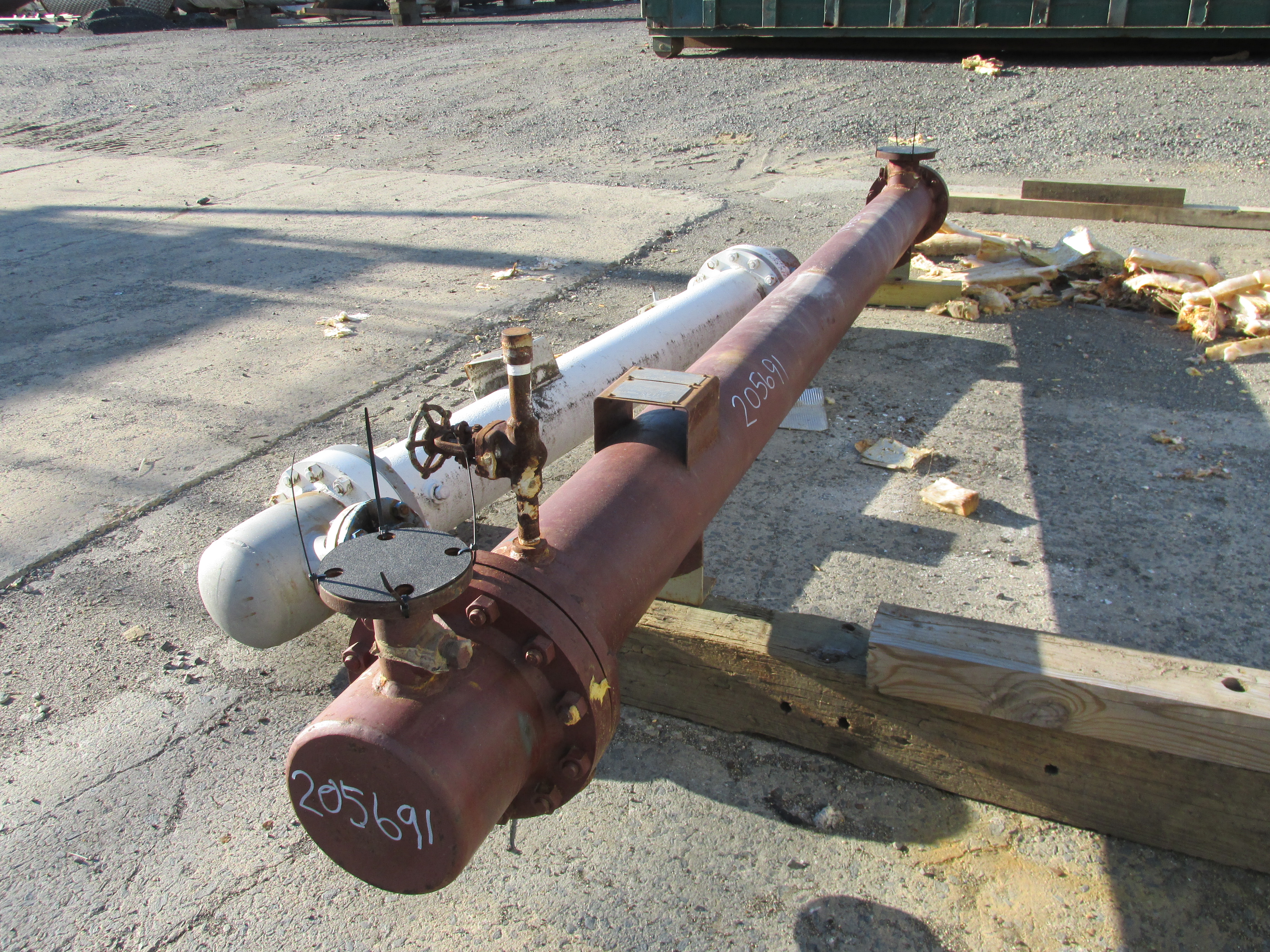  Shell and Tube Heat Exchanger 2.6 m² (28 ft²) Carbon Steel For Sale - IPP# 205691
