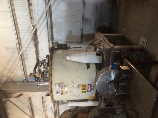  Stainless Steel 316 Auto Discharge-Bottom Centrifuge-Basket 1,219 mm (48 in) For Sale - IPP# 205630