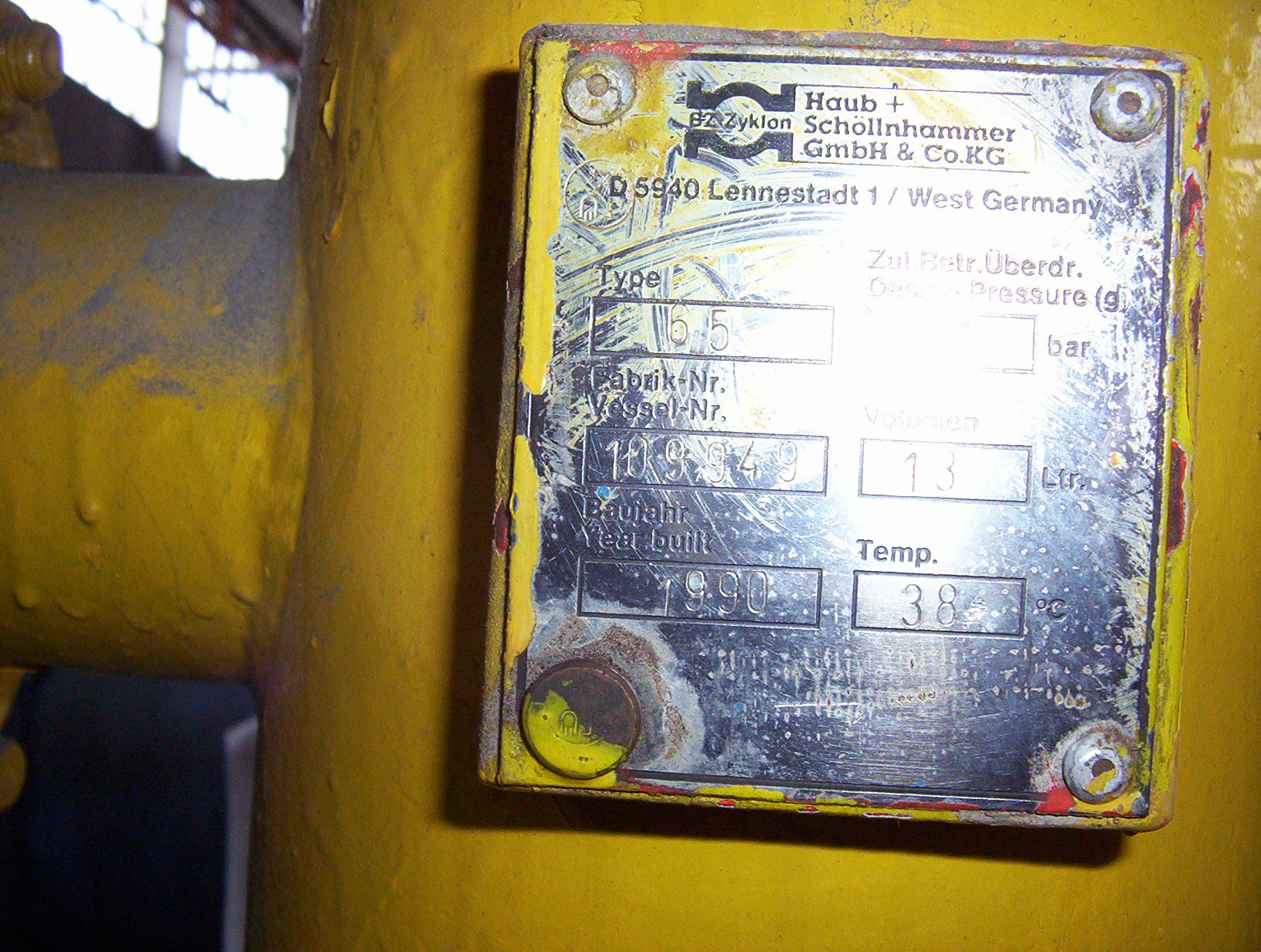 Reciprocating Compressor Neuman Esser 2V2-370/220 - IPP# 205947