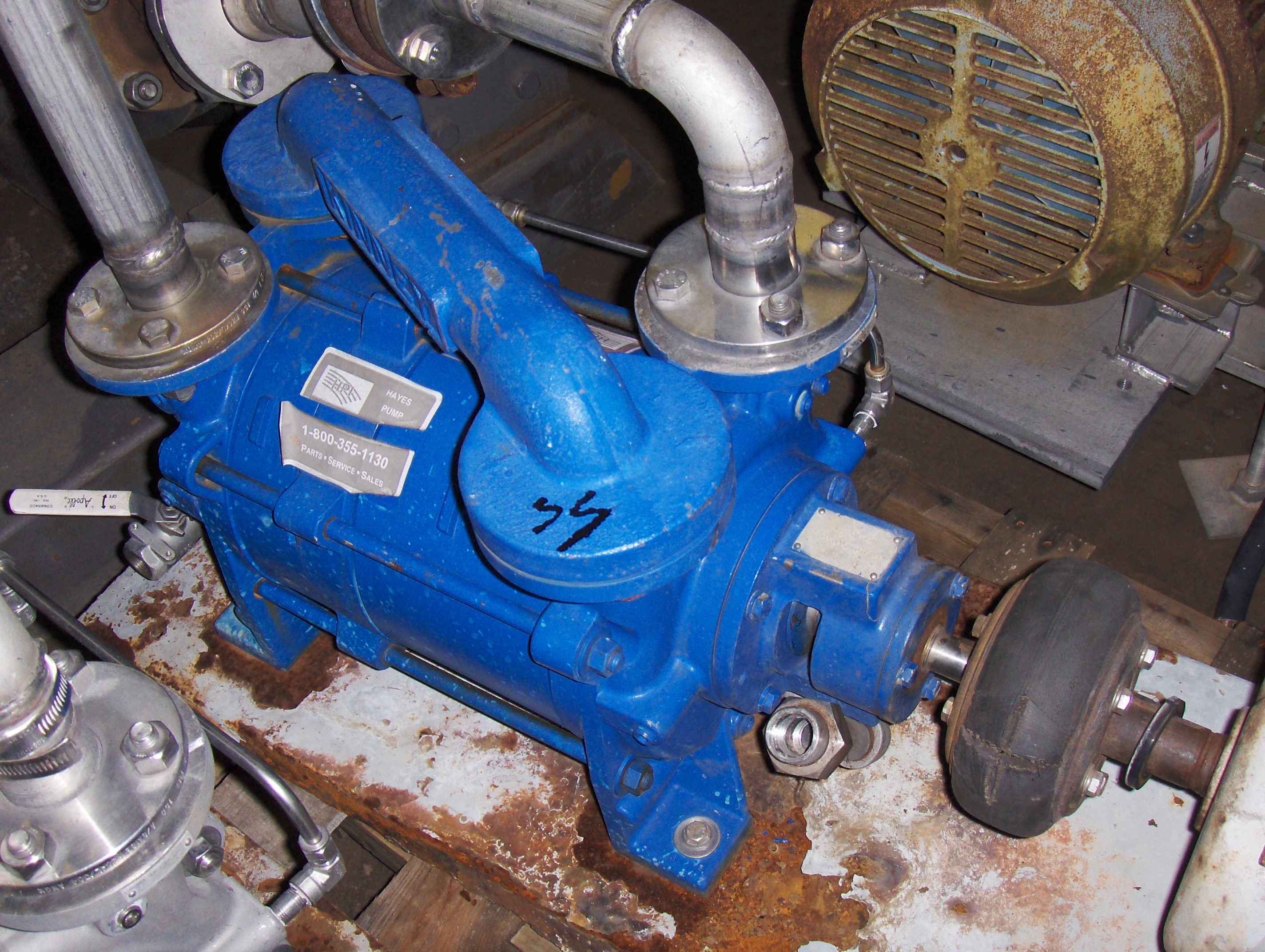 Stainless Steel 316 Kinney/Tuthill KLRC125KC53 Pump-Vacuum - IPP# 205993