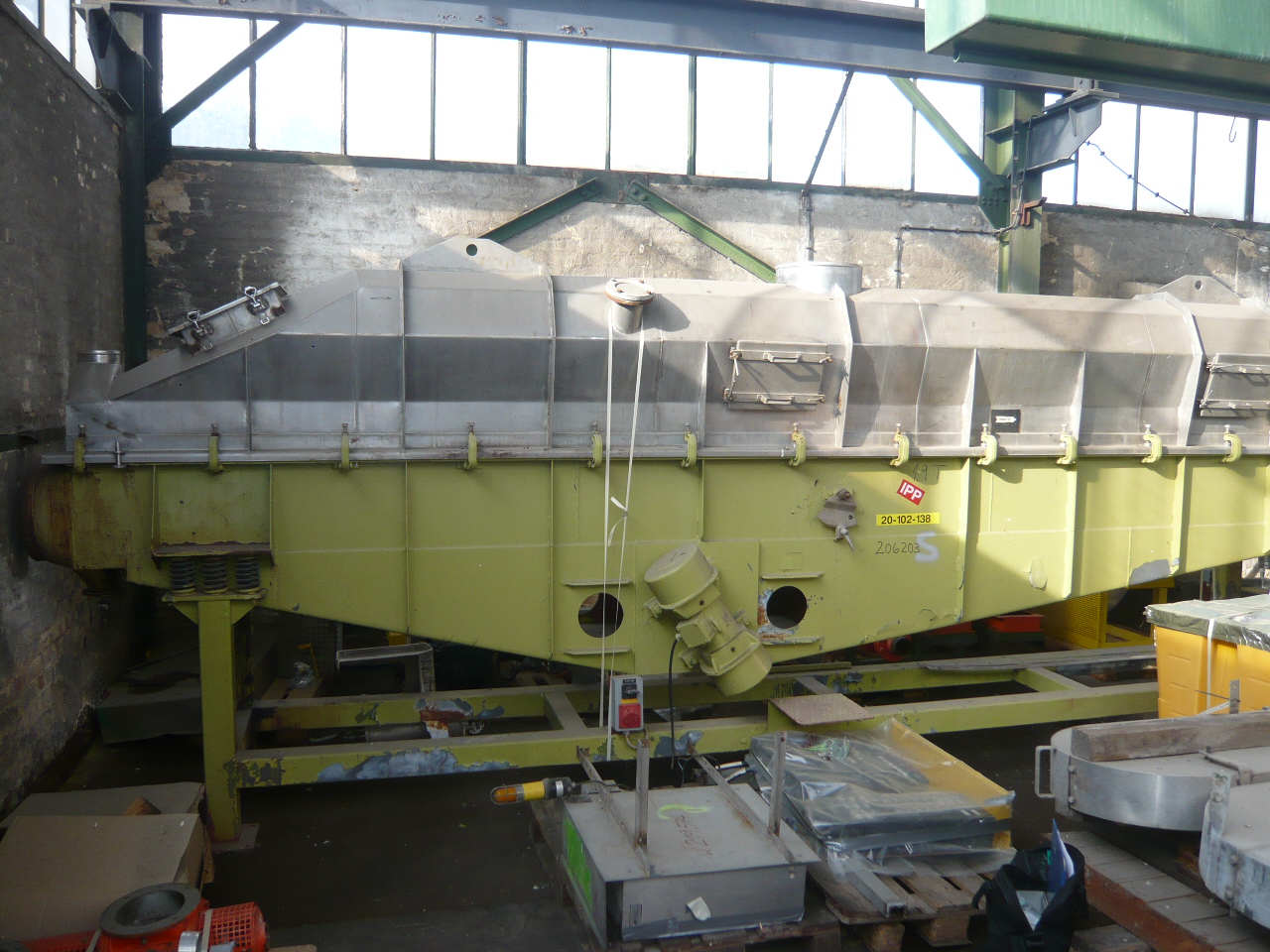   Dryer-Fluid Bed  Stainless Steel 304 For Sale - IPP# 206203