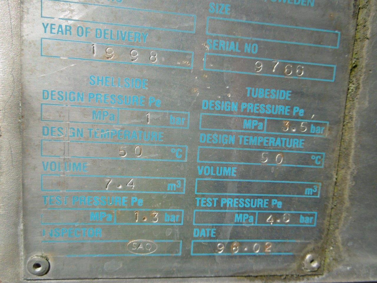 Batch-Type Agitated Reactor 7,400 L (1,950 gallons) Titanium For Sale - IPP# 206208