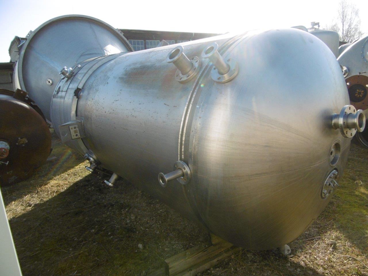  Batch-Type Agitated Reactor 7,400 L (1,950 gallons) Titanium For Sale - IPP# 206208