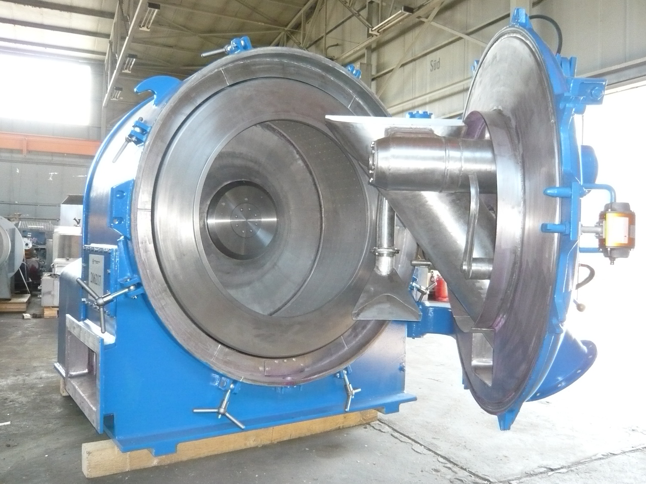 Stainless Steel Austenitic Krauss Maffei HZ125 Centrifuge-Peeler - IPP# 206217
