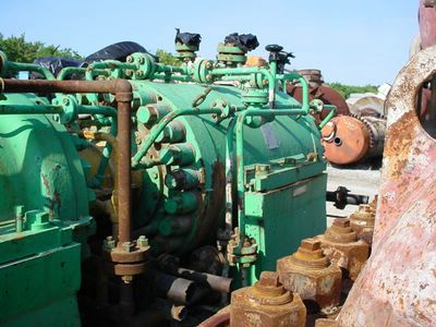 Carbon Steel Clark 2BF9 Rotary Compressor - IPP# 206302