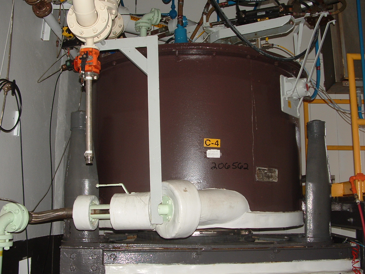  Hastelloy - C276 Auto Discharge-Bottom Centrifuge-Basket 1,524 mm (60 in) For Sale - IPP# 206562