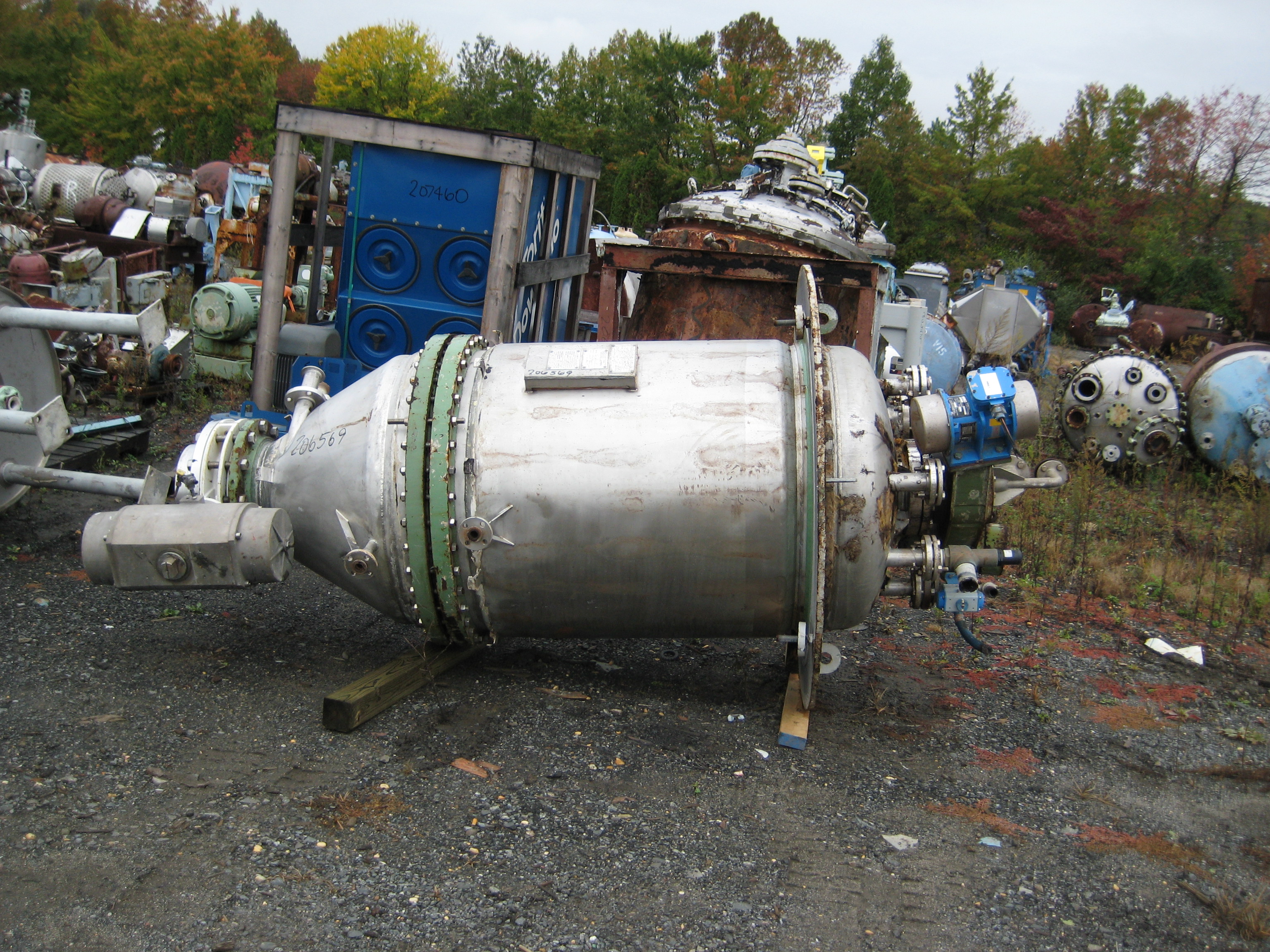 Stainless Steel 316 Pressure Leaf Filter - IPP# 206569