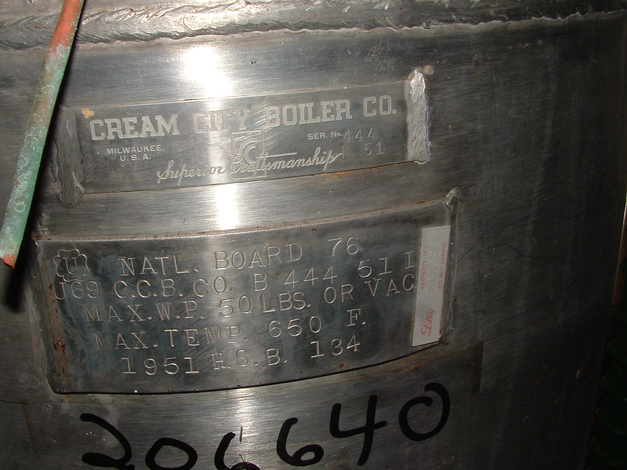 Stainless Steel 316 Tank - IPP# 206640