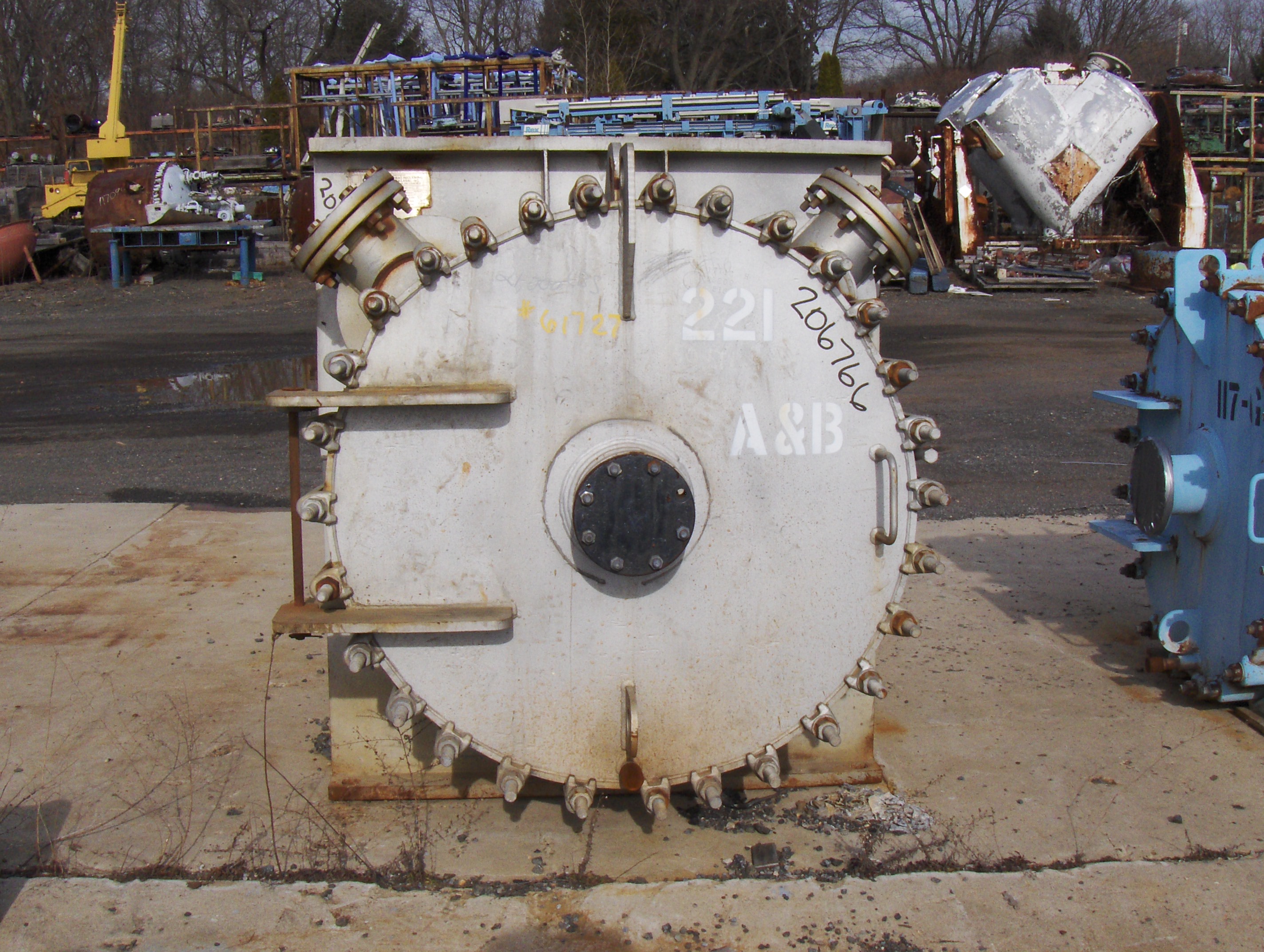  Carbon Steel Spiral Heat Exchanger 96.2 m² (1,035 ft²) For Sale - IPP# 206766