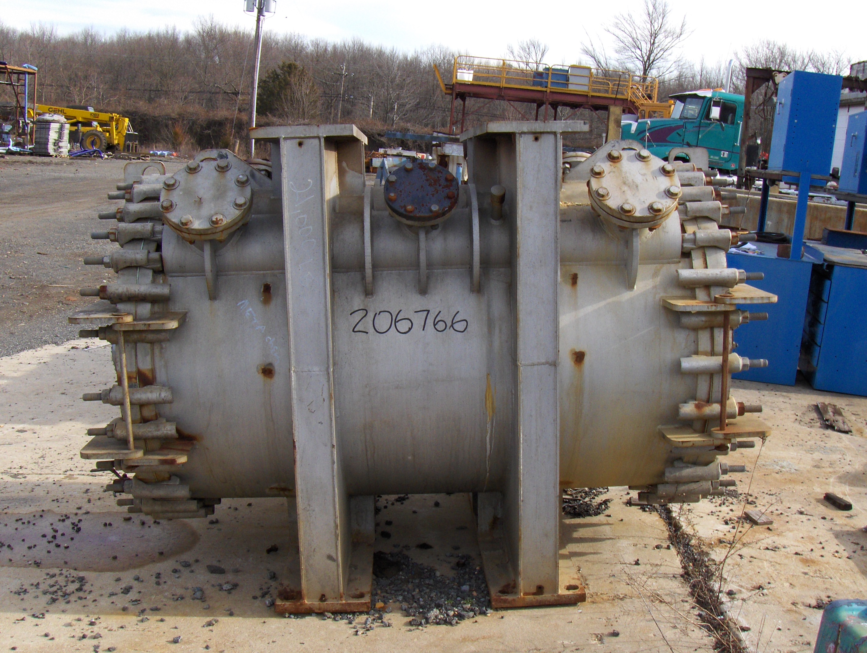  Carbon Steel Spiral Heat Exchanger 96.2 m² (1,035 ft²) For Sale - IPP# 206766