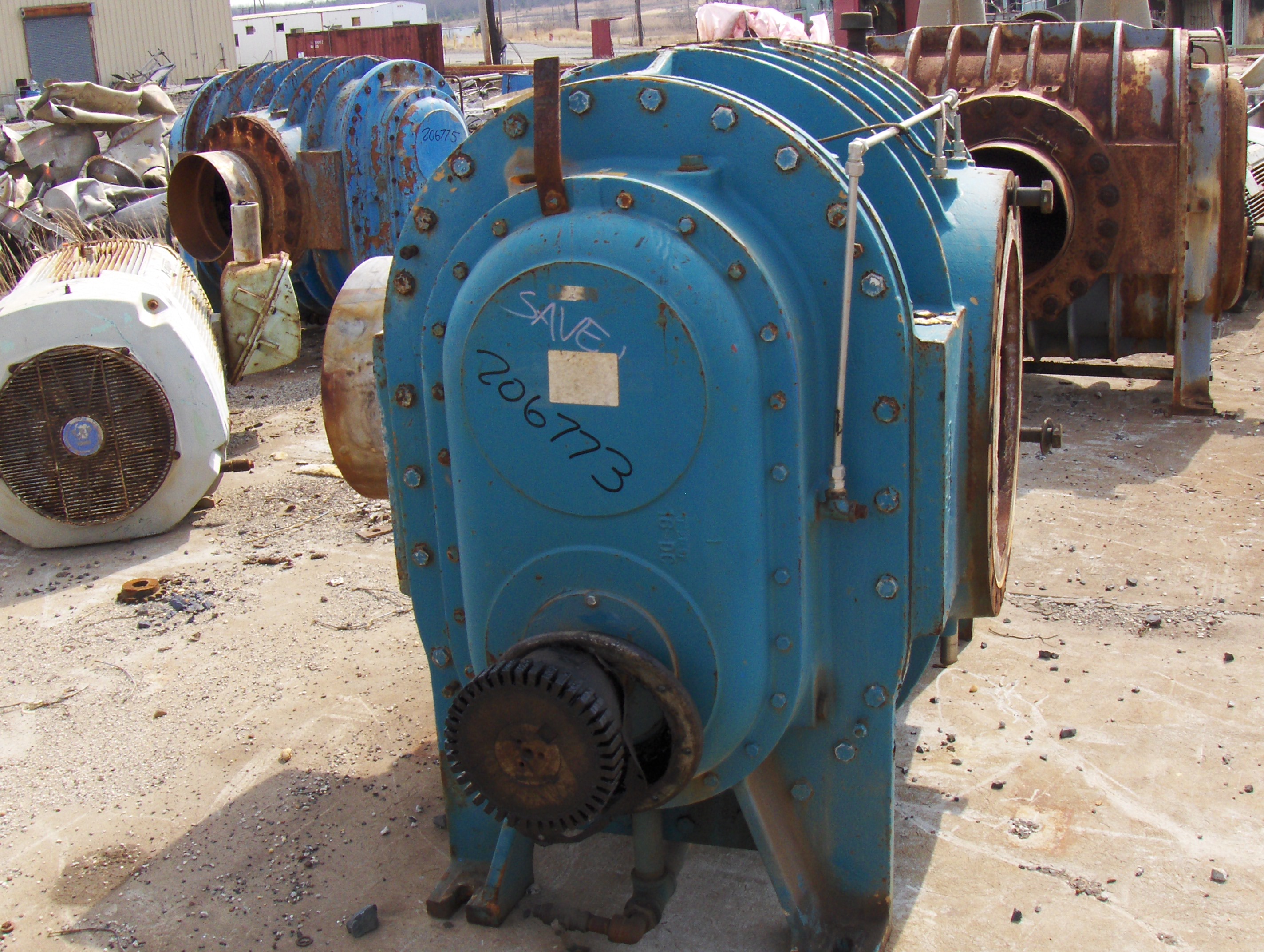   Blower 22,100 m3/h (13,000 CFM) Carbon Steel For Sale - IPP# 206773