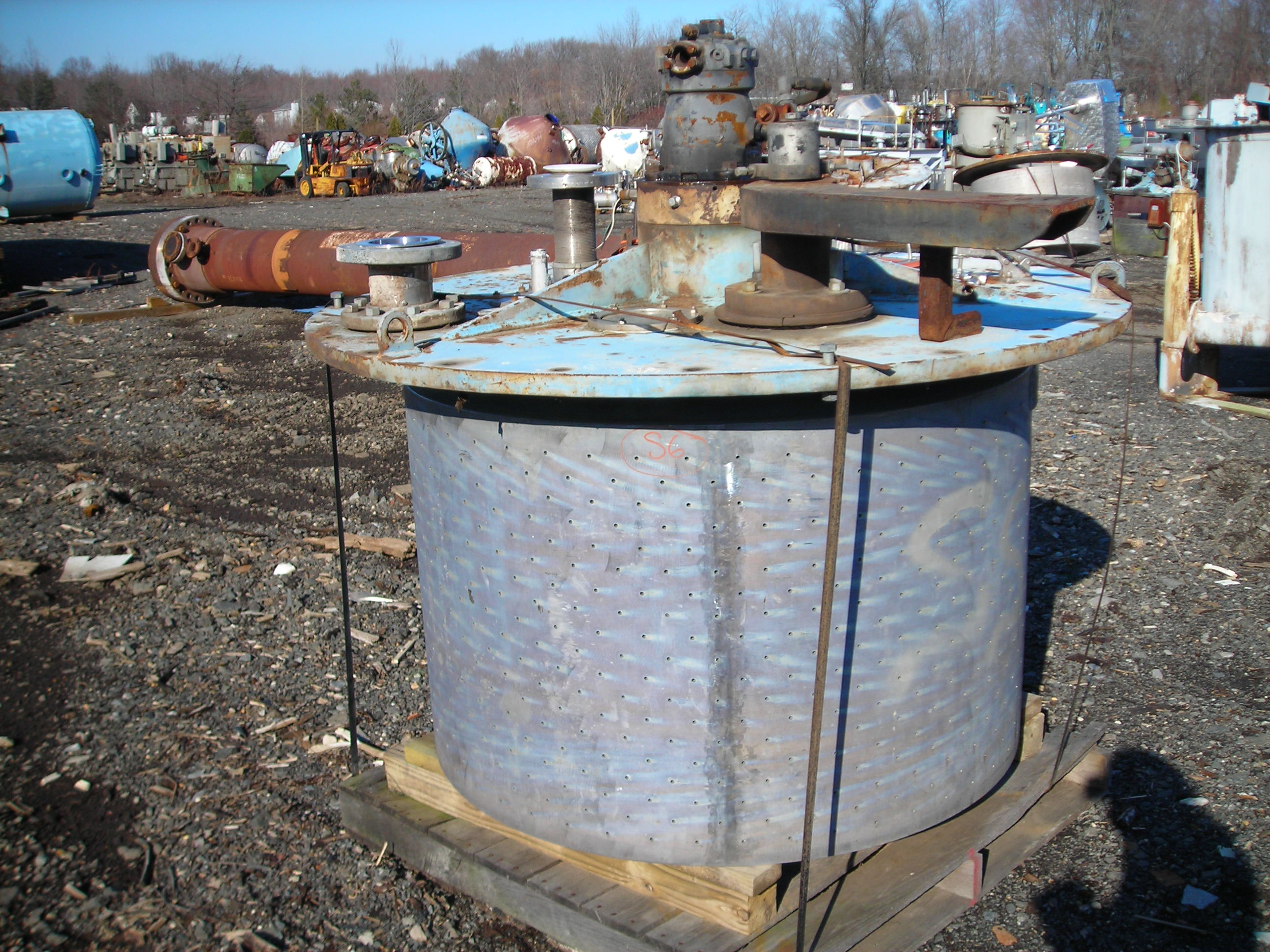  Parts Only Centrifuge-Basket 1,200 mm (48 in) Stainless Steel 316 For Sale - IPP# 206885