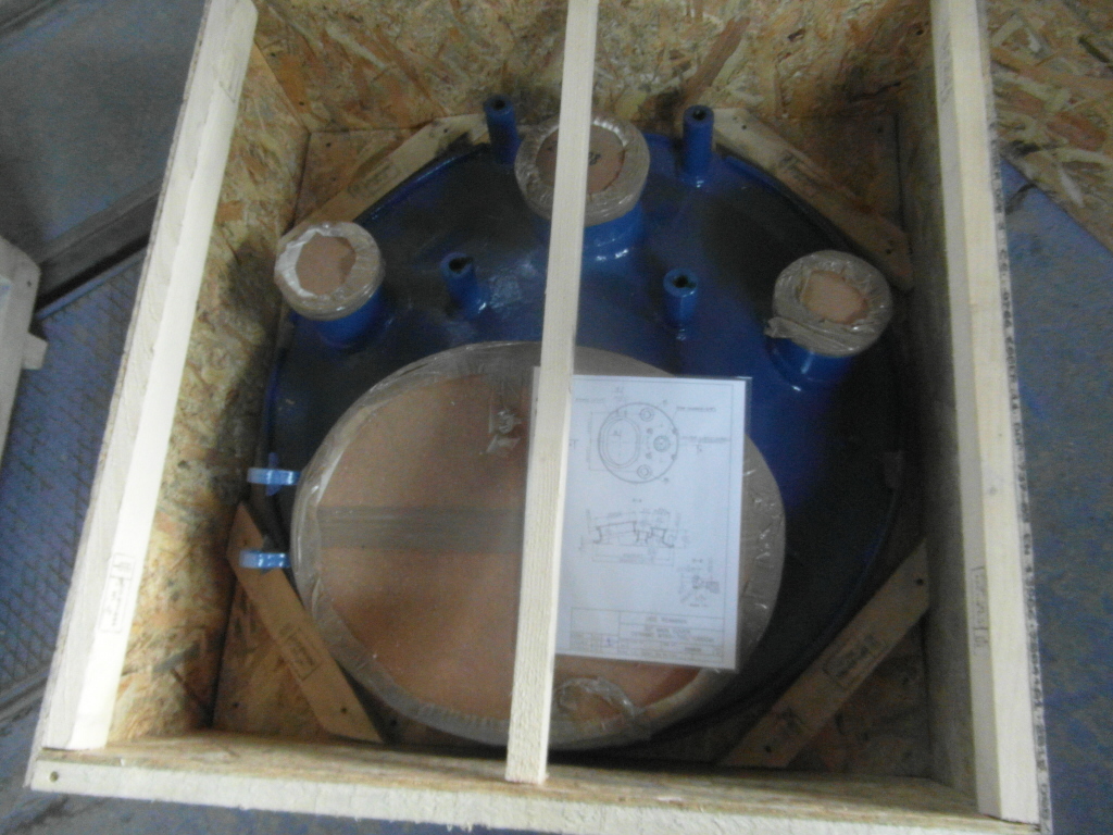 Glasslined Ceramic Coatings Main Cover Glass Lined Parts - IPP# 206808