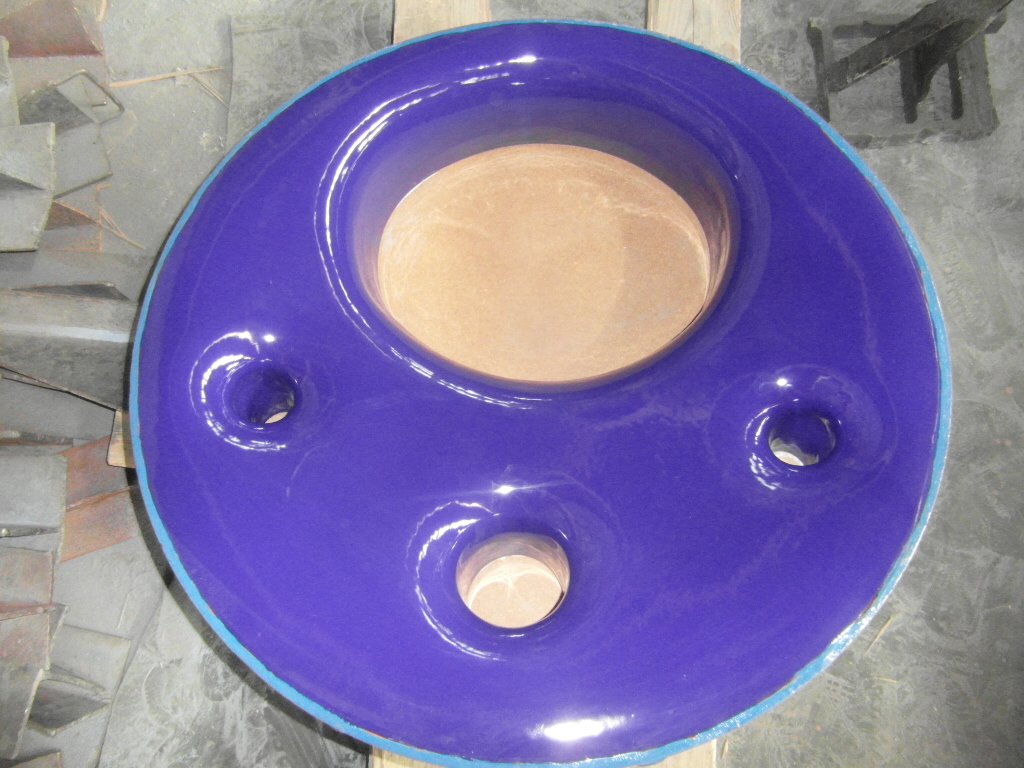 Glasslined Ceramic Coatings Main Cover Glass Lined Parts - IPP# 206808