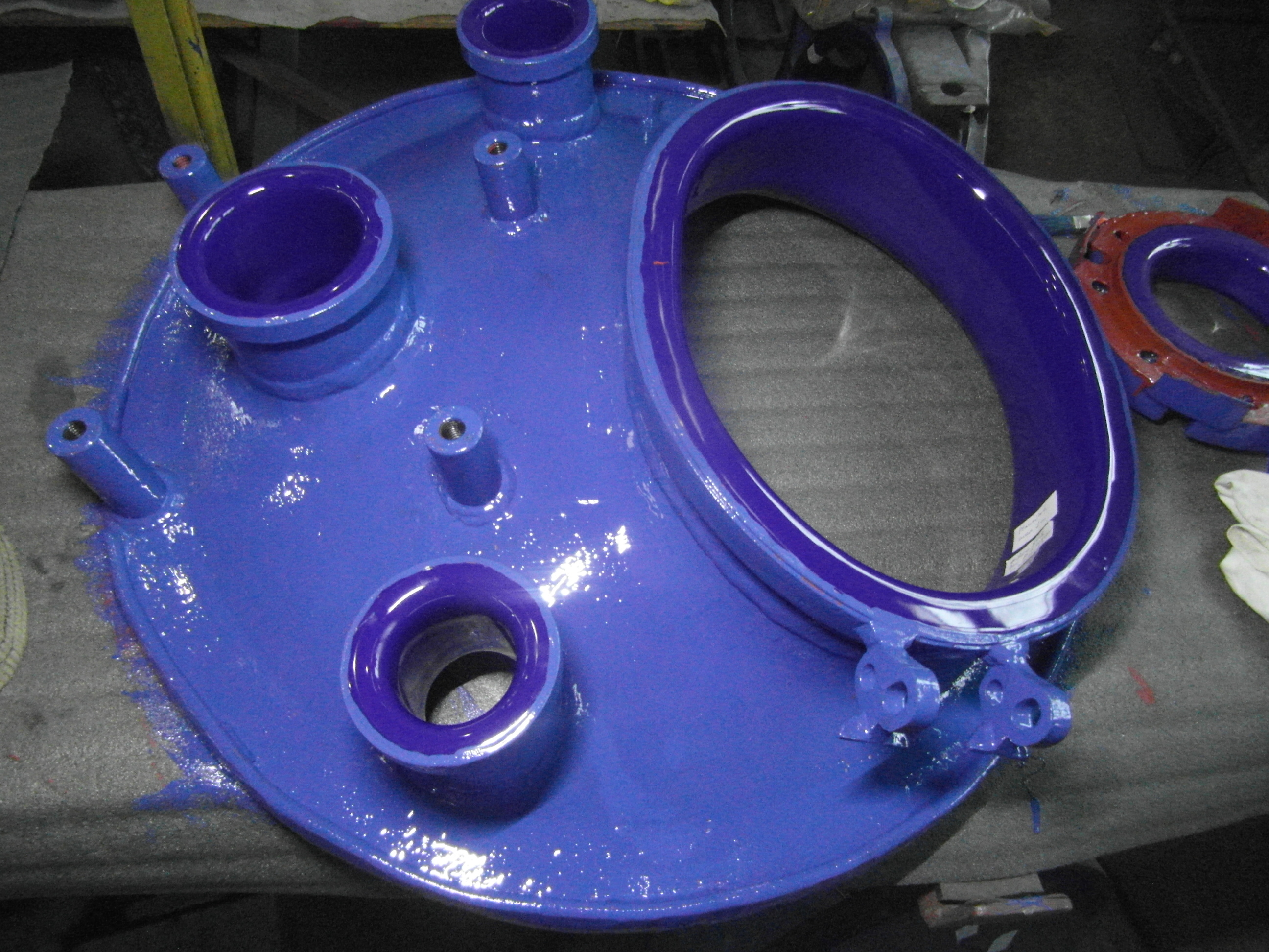 Glasslined Ceramic Coatings Main Cover Glass Lined Parts - IPP# 206808