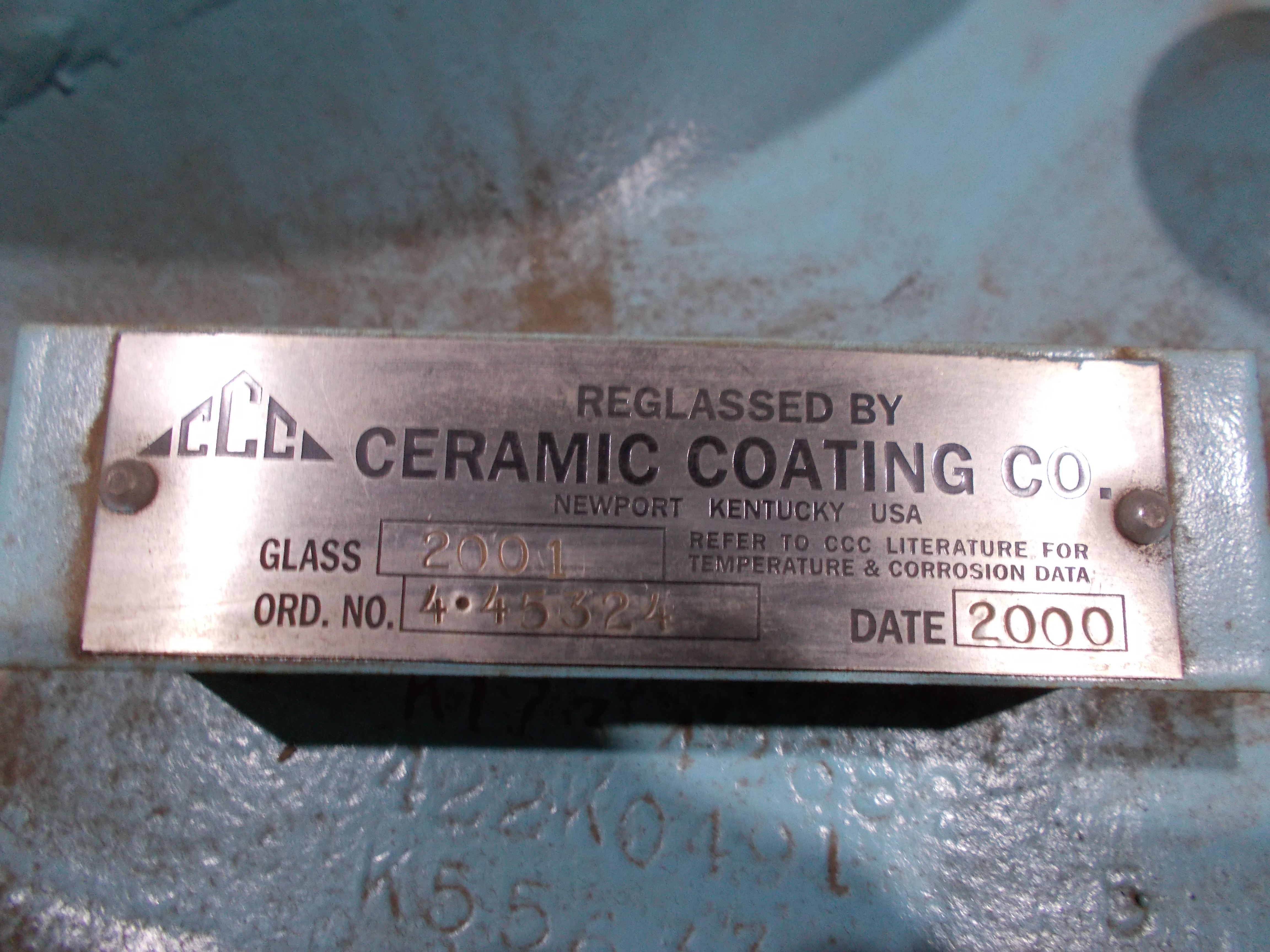  Main Cover Glass Lined Parts  Glasslined For Sale - IPP# 206918
