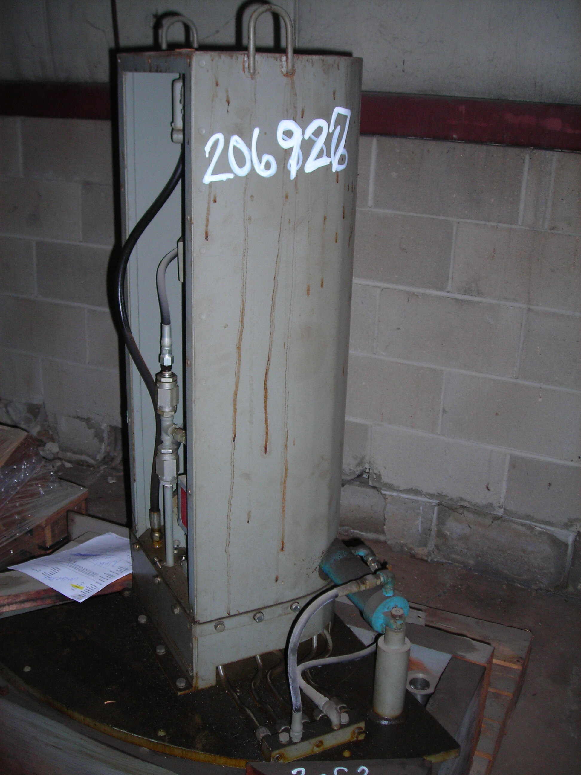Tolhurst  Centrifuge-Misc. & Hydraulic - IPP# 206927