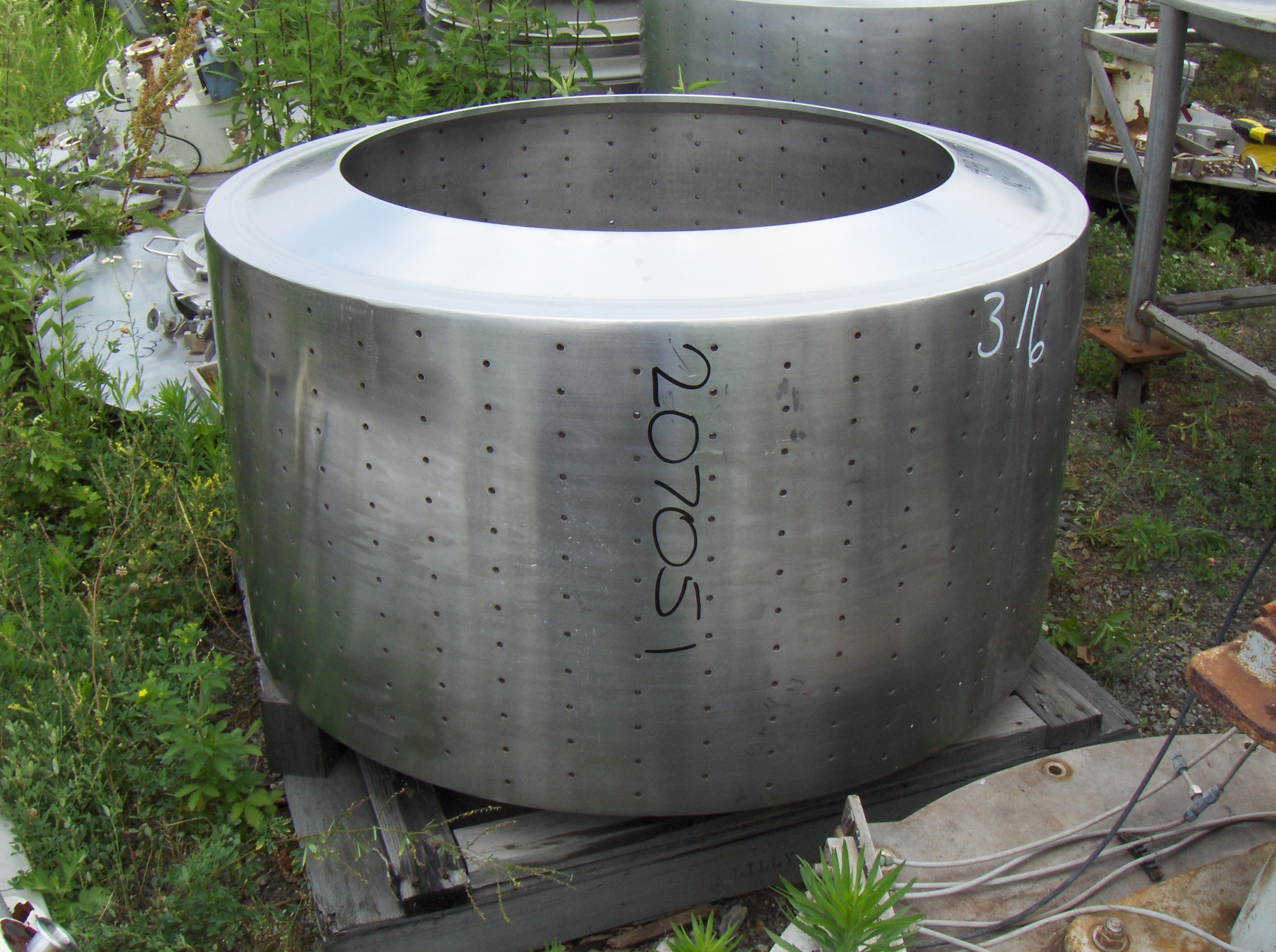 Stainless Steel 316 Western States Parts Only Centrifuge-Basket - IPP# 207051