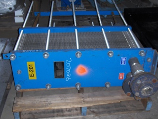 Stainless Steel 316 Graham GLP-18 Plate and Frame Heat Exchanger