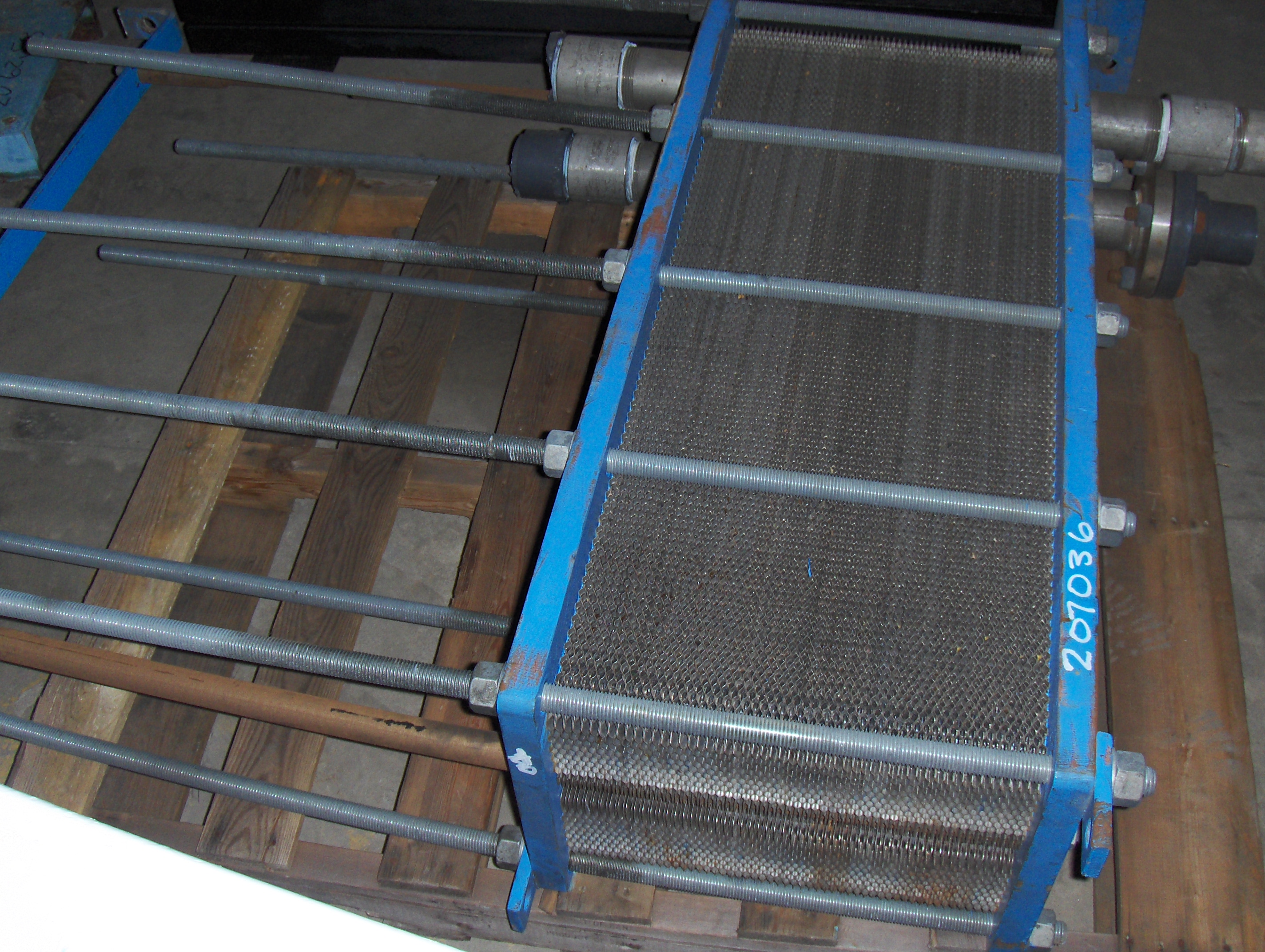 Stainless Steel 316 Graham GLP-18 Plate and Frame Heat Exchanger - IPP# 207036