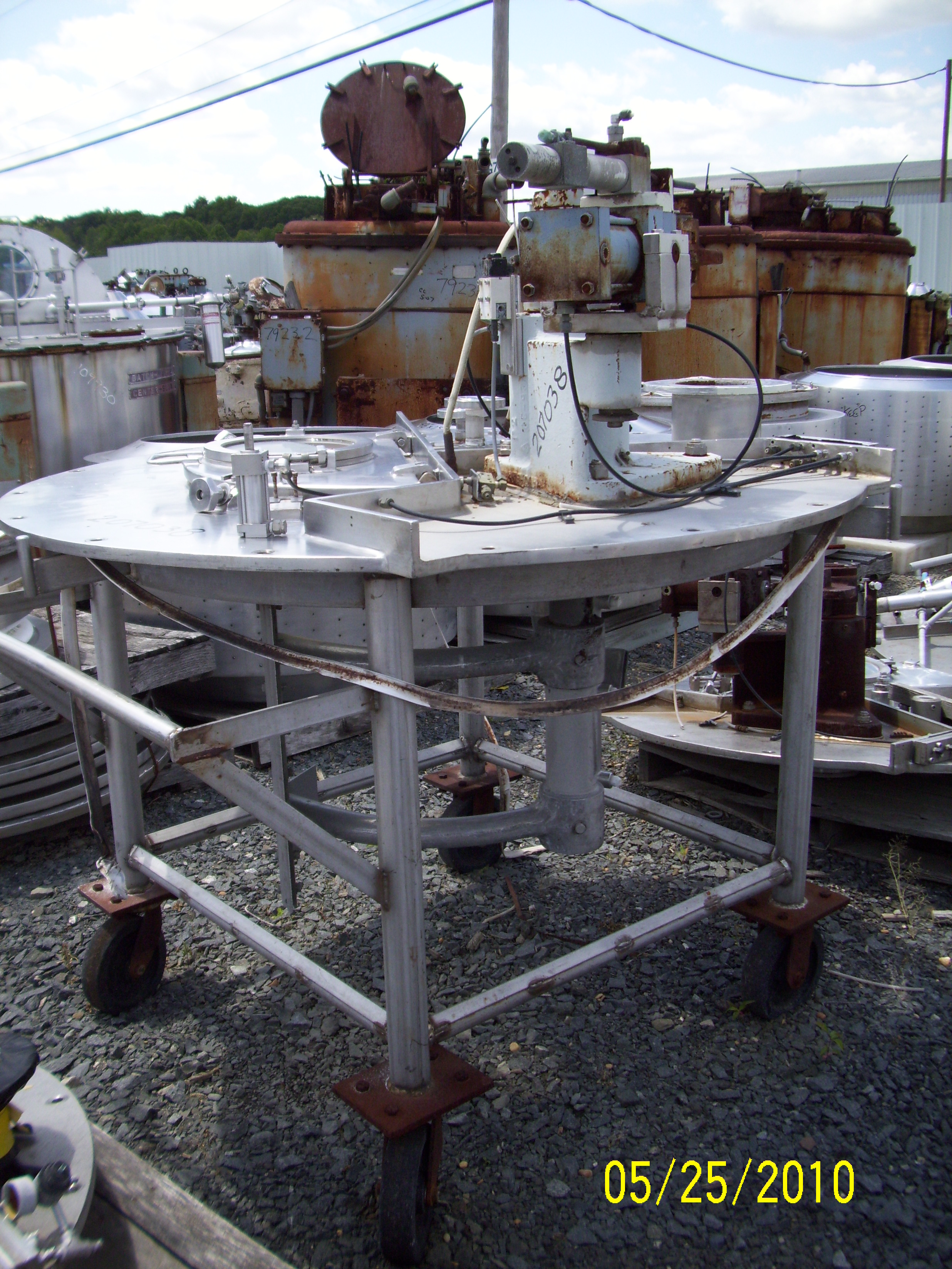  Stainless Steel 316 Parts Only Centrifuge-Basket 1,219 mm (48 in) For Sale - IPP# 207038