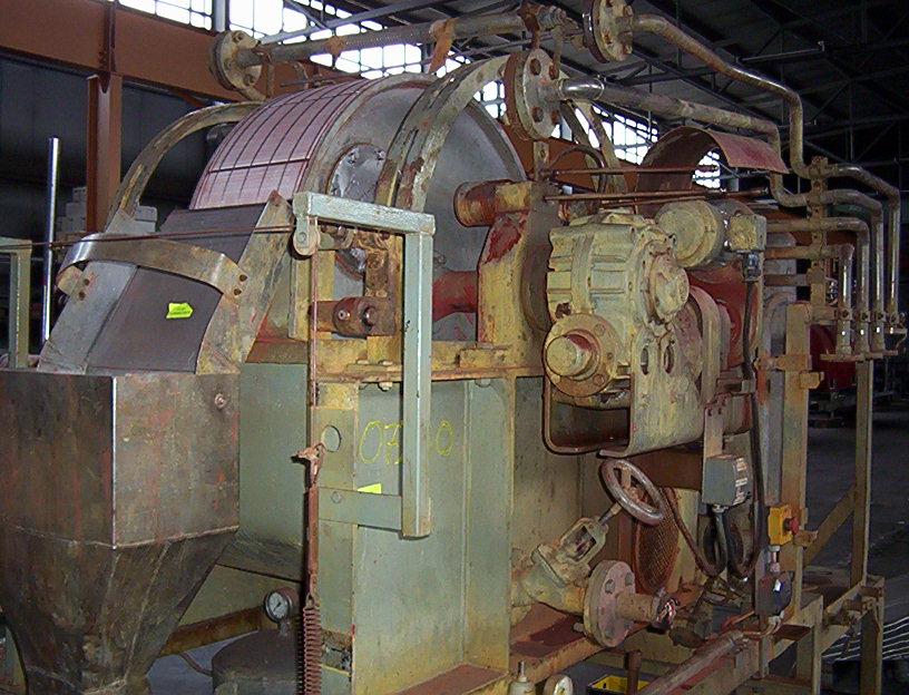  Stainless Steel 304 Rotary Vacuum Filter 0.72 m² (7.8 ft²) For Sale - IPP# 207112