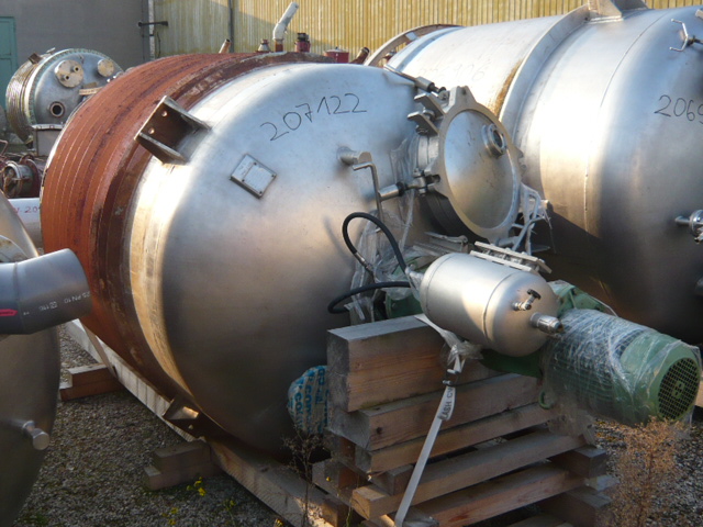 Stainless Steel 317 JENS OLSEN Batch-Type Agitated Reactor - IPP# 207122