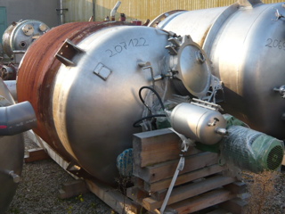 Stainless Steel 317 JENS OLSEN Batch-Type Agitated Reactor