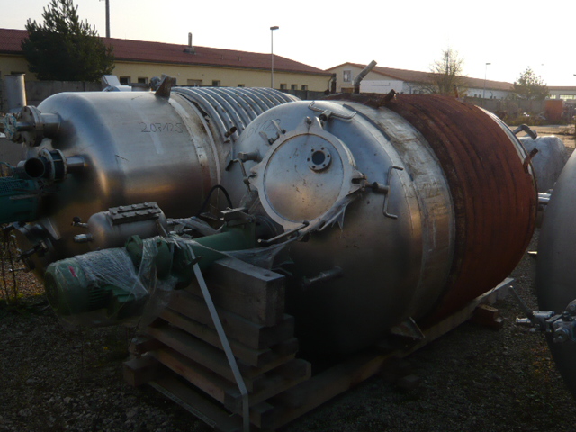 Stainless Steel 317 JENS OLSEN Batch-Type Agitated Reactor - IPP# 207122