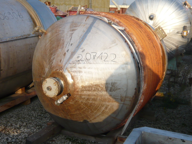 Stainless Steel 317 JENS OLSEN Batch-Type Agitated Reactor - IPP# 207122