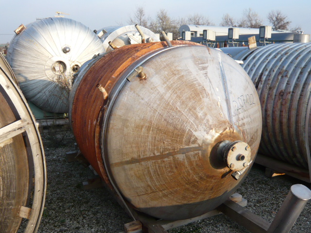 Stainless Steel 317 JENS OLSEN Batch-Type Agitated Reactor - IPP# 207122