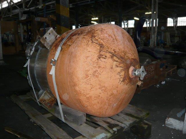  Stainless Steel 316 Batch-Type Agitated Reactor 250 L (66 gallons) For Sale - IPP# 207131