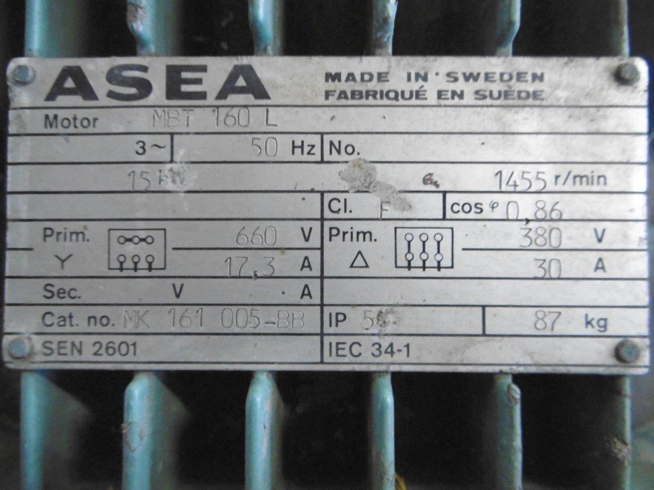   Centrifuge-Disc Bowl 15 kW (20.1 HP)  For Sale - IPP# 207136