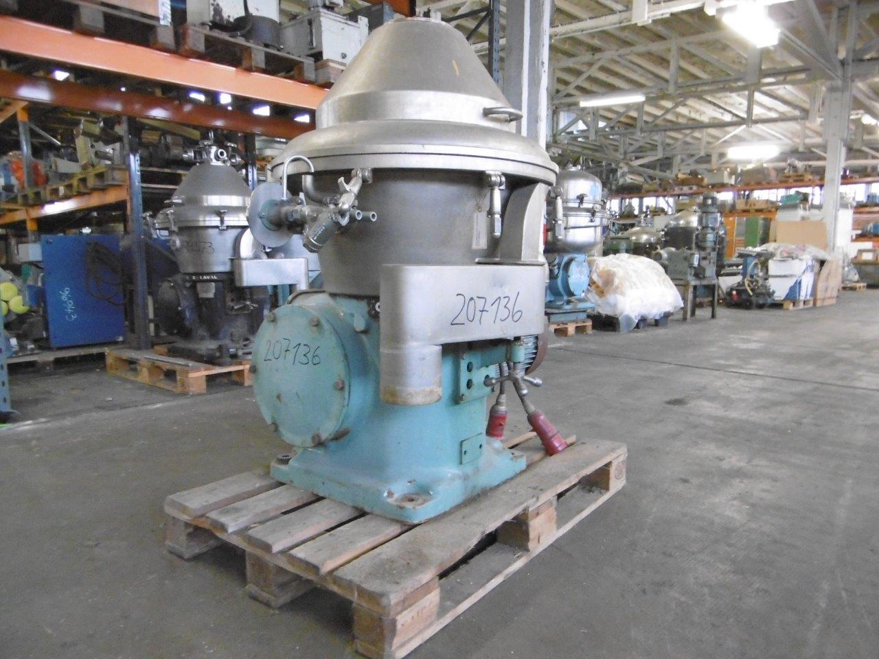   Centrifuge-Disc Bowl 15 kW (20.1 HP)  For Sale - IPP# 207136