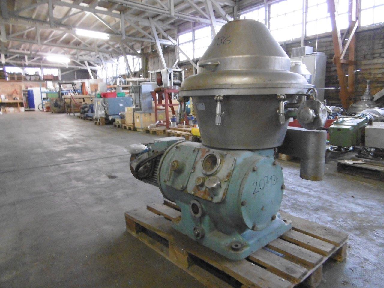   Centrifuge-Disc Bowl 15 kW (20.1 HP)  For Sale - IPP# 207136