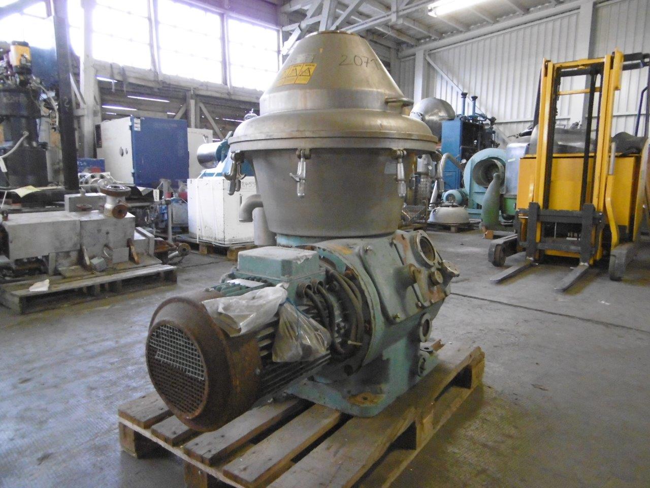   Centrifuge-Disc Bowl 15 kW (20.1 HP)  For Sale - IPP# 207136