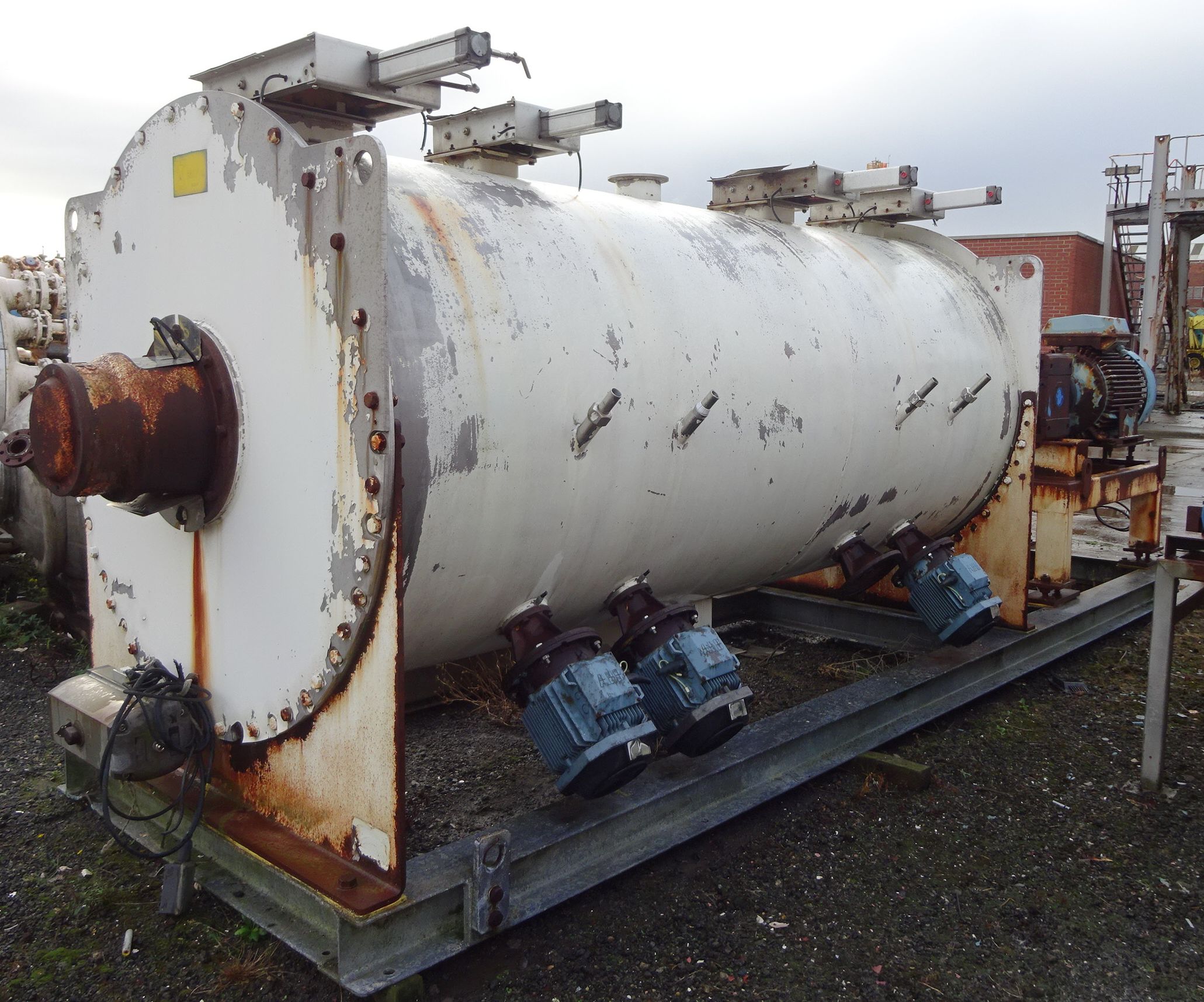 Stainless Steel 316 M.A.P SRL (Italy) WBHY 6000 Mixer-Ribbon & Paddle - IPP# 207399