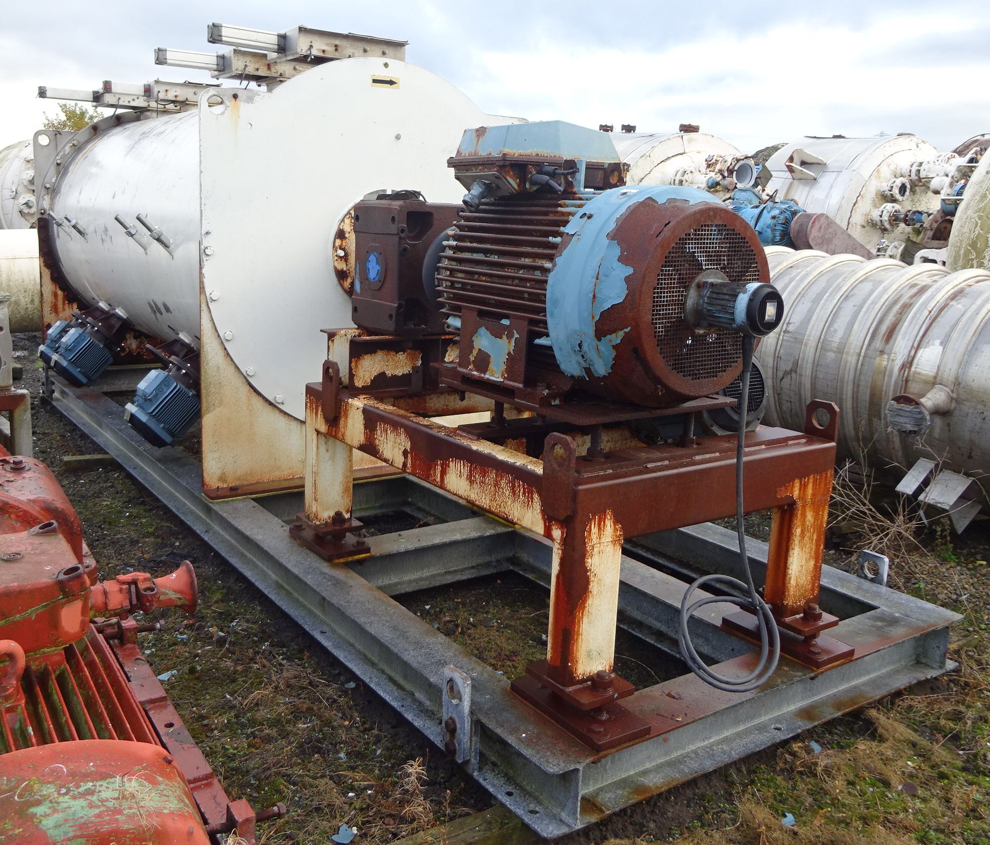 Stainless Steel 316 M.A.P SRL (Italy) WBHY 6000 Mixer-Ribbon & Paddle - IPP# 207399