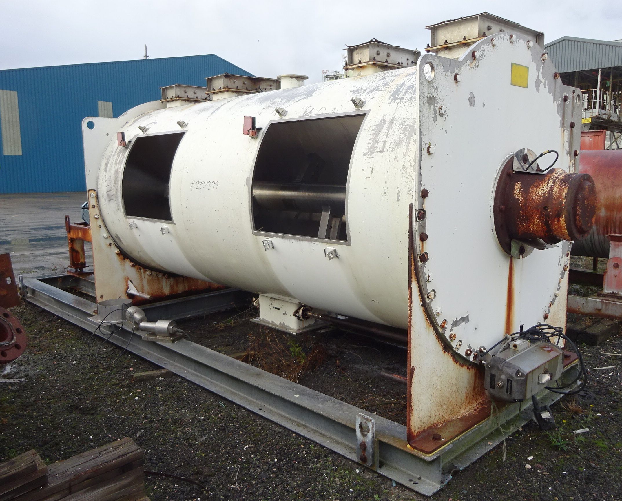 Stainless Steel 316 M.A.P SRL (Italy) WBHY 6000 Mixer-Ribbon & Paddle - IPP# 207399