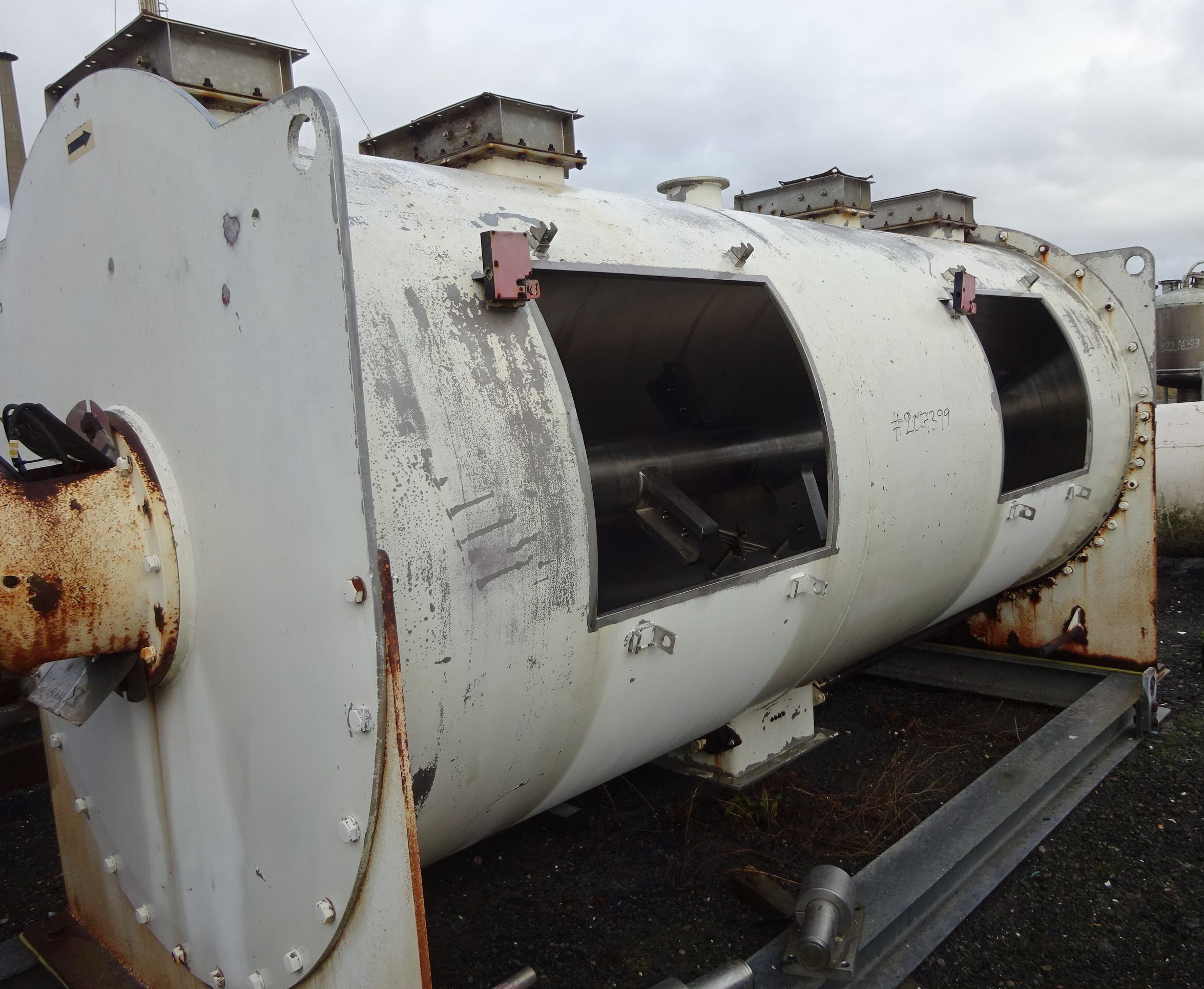 Stainless Steel 316 M.A.P SRL (Italy) WBHY 6000 Mixer-Ribbon & Paddle - IPP# 207399