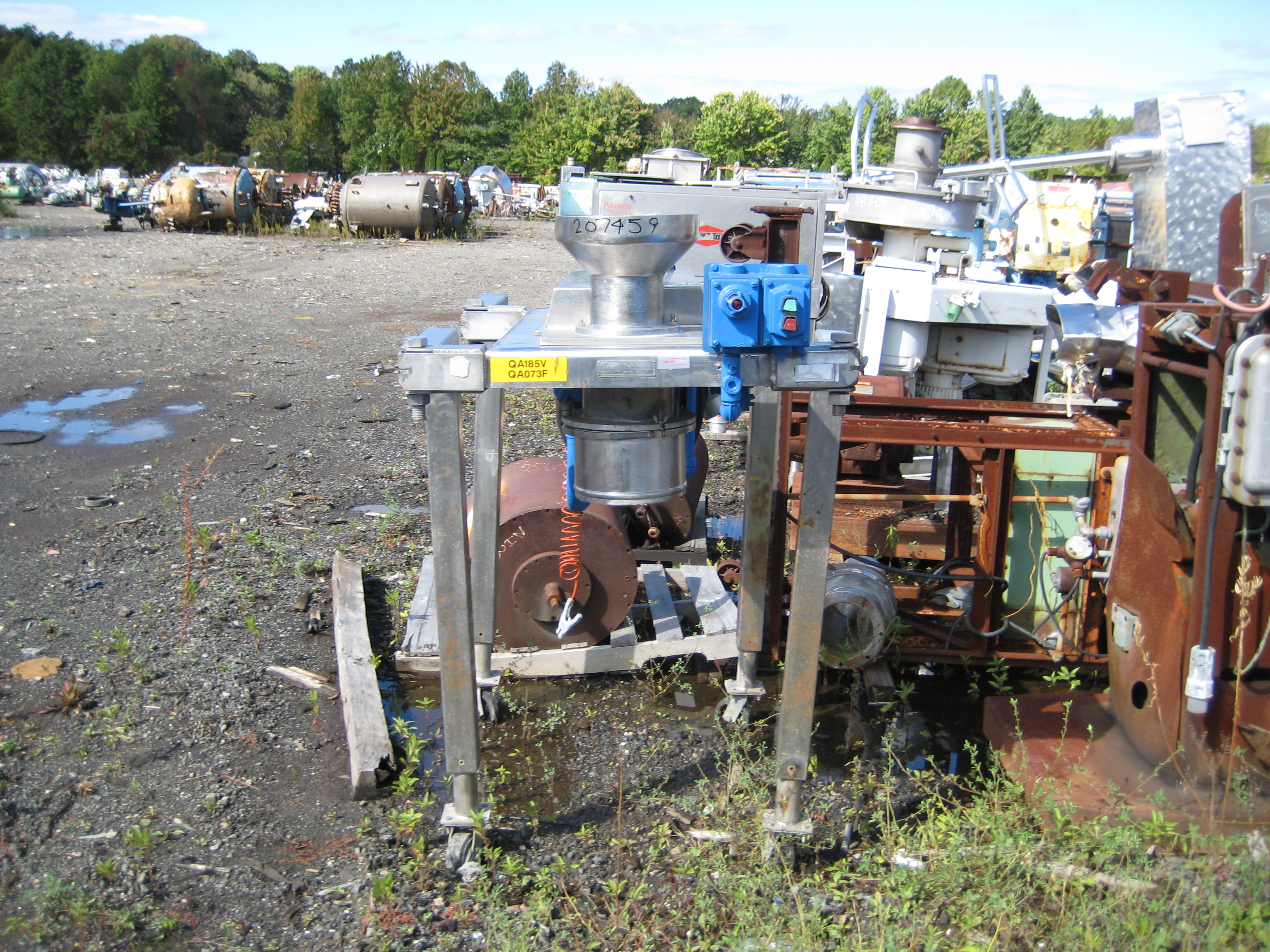  Stainless Steel 316 Granulator/Disintegrator Pulverizer 7.5 kW (10 HP) For Sale - IPP# 207459