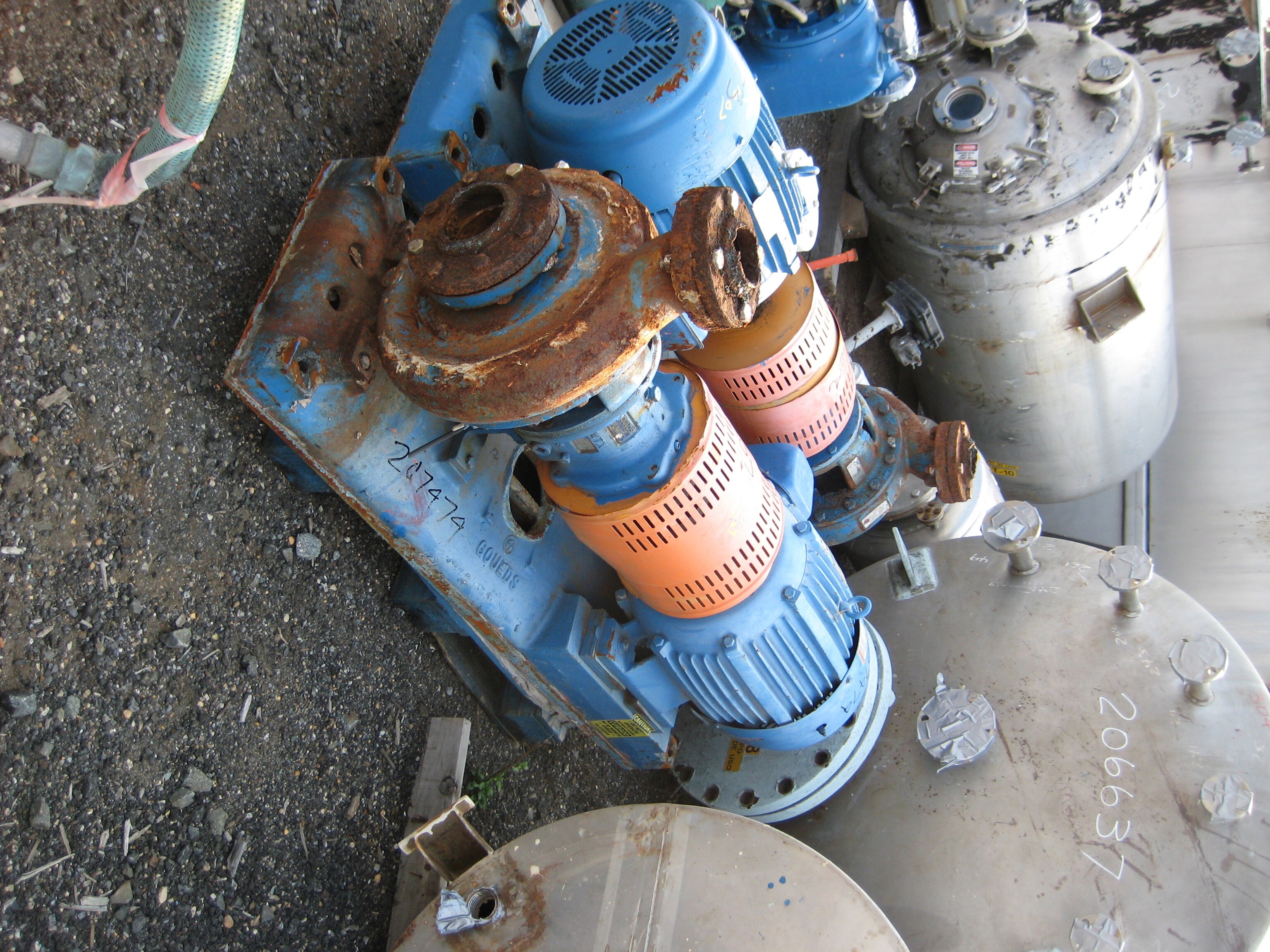  Centrifugal Pump 113.6 m3/h (500 GPM) Carbon Steel For Sale - IPP# 207474