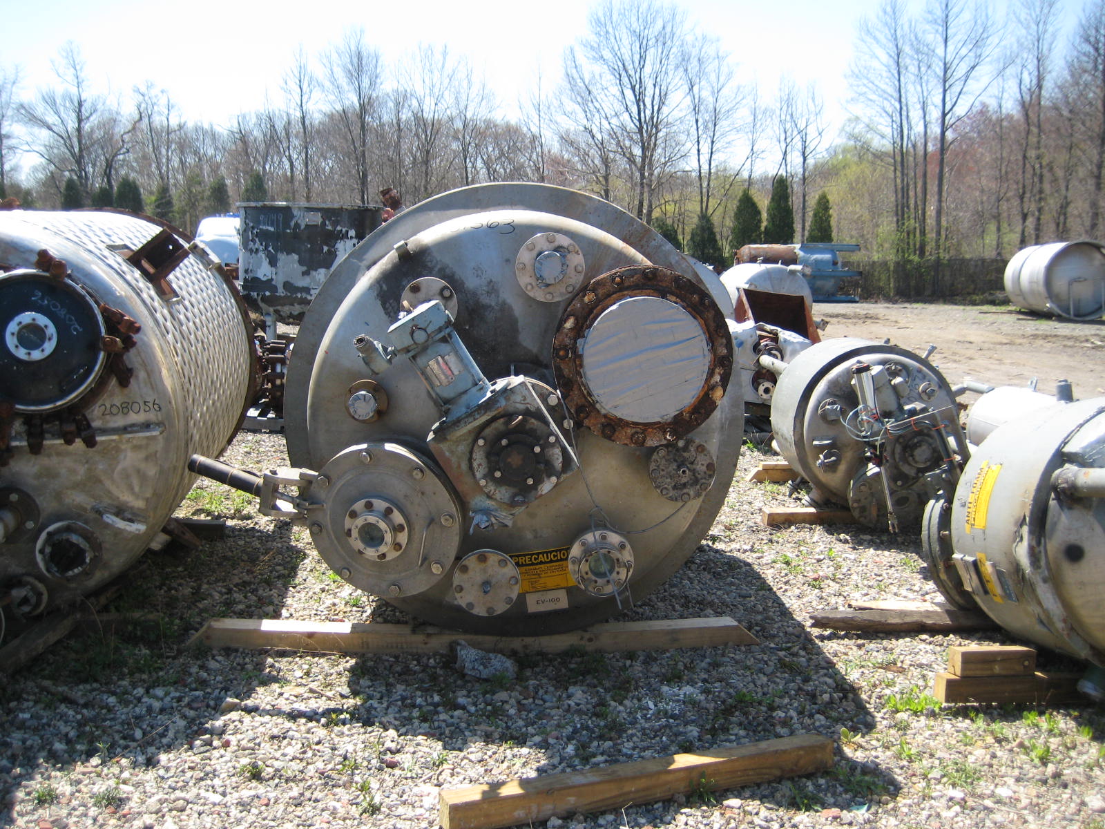 Stainless Steel 316 Batch-Type Agitated Reactor - IPP# 207563