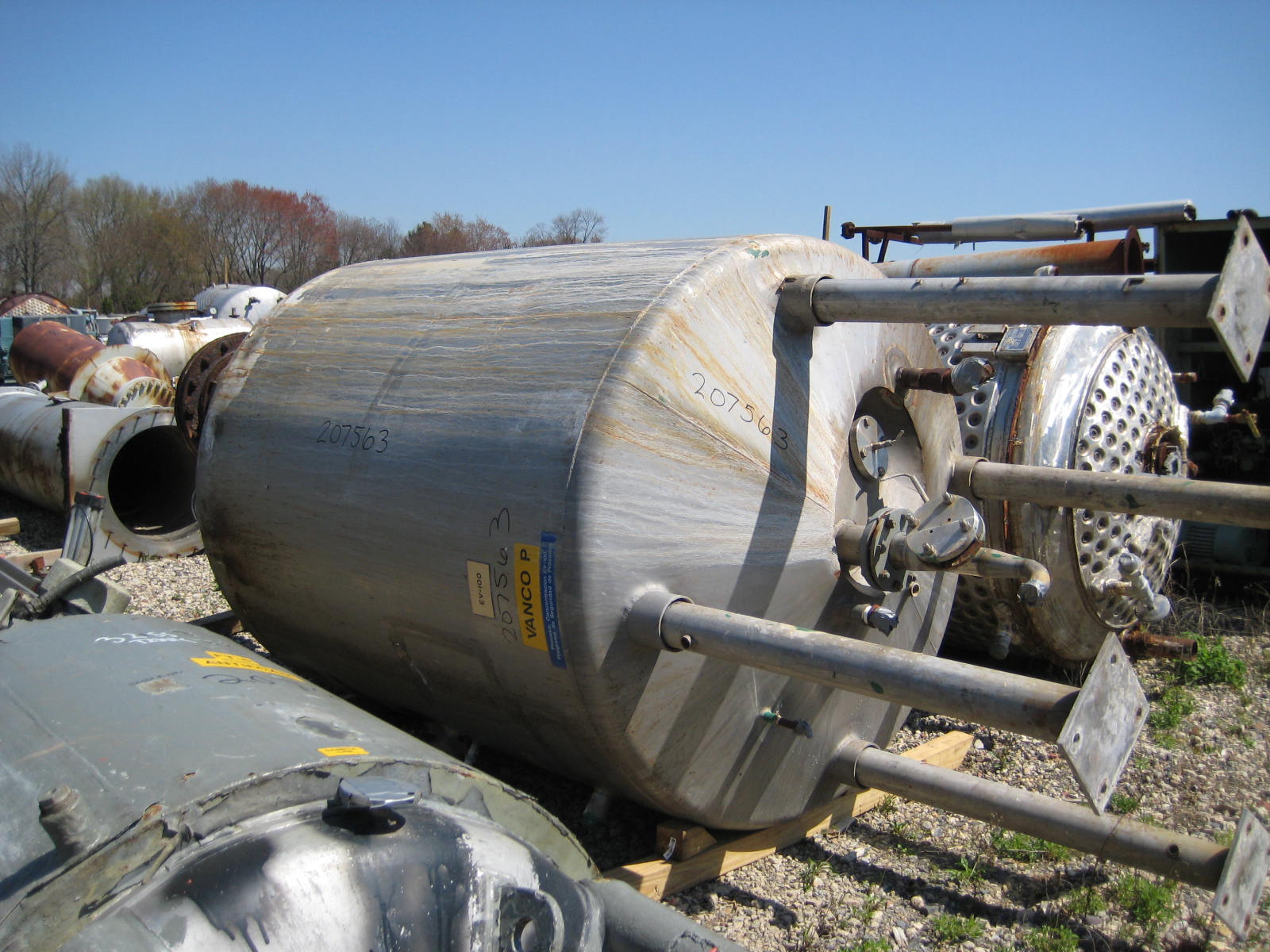 Stainless Steel 316 Batch-Type Agitated Reactor - IPP# 207563