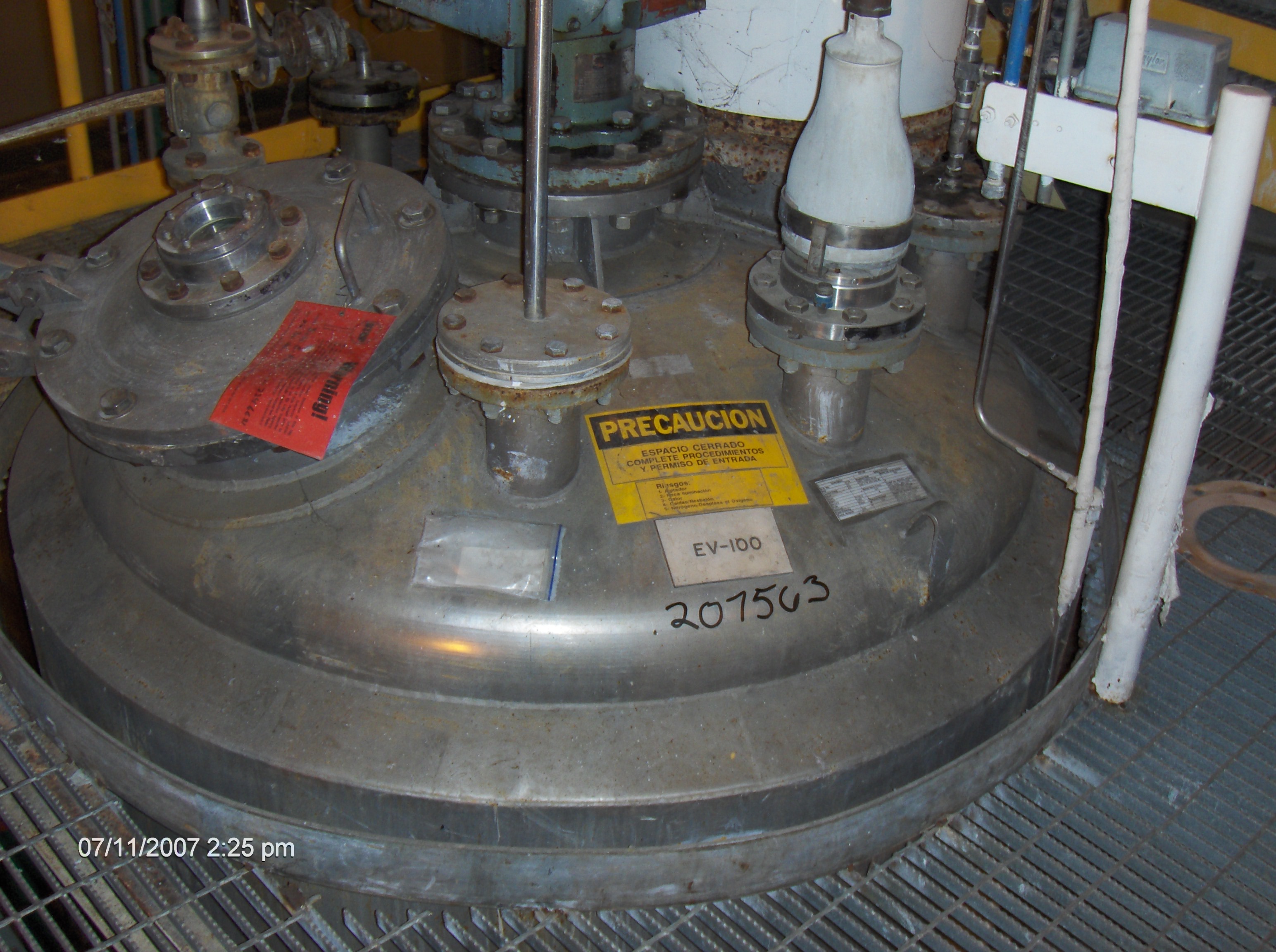 Stainless Steel 316 Batch-Type Agitated Reactor - IPP# 207563