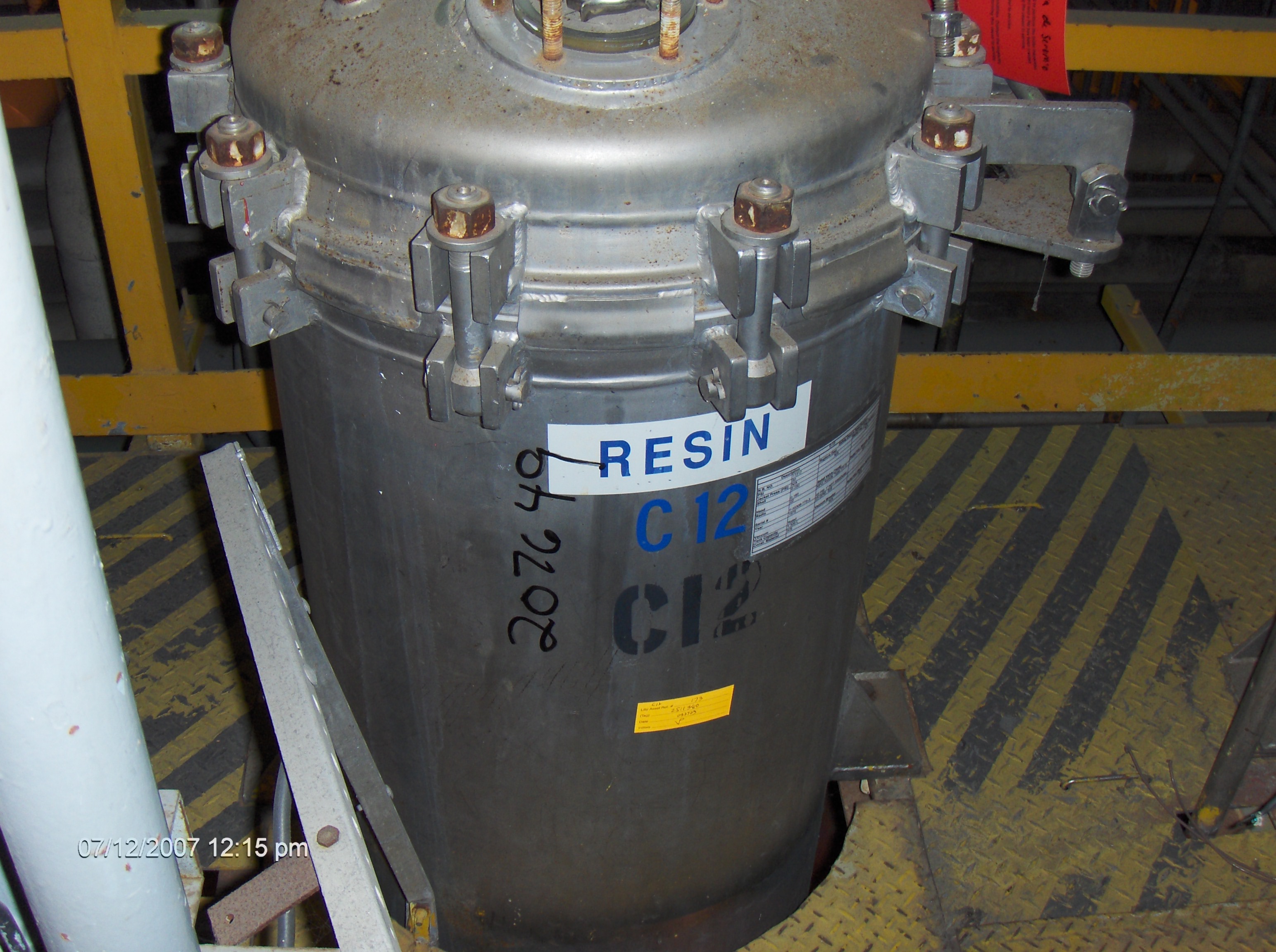  Packed Column 559 mm (22 in) Stainless Steel 304 For Sale - IPP# 207649