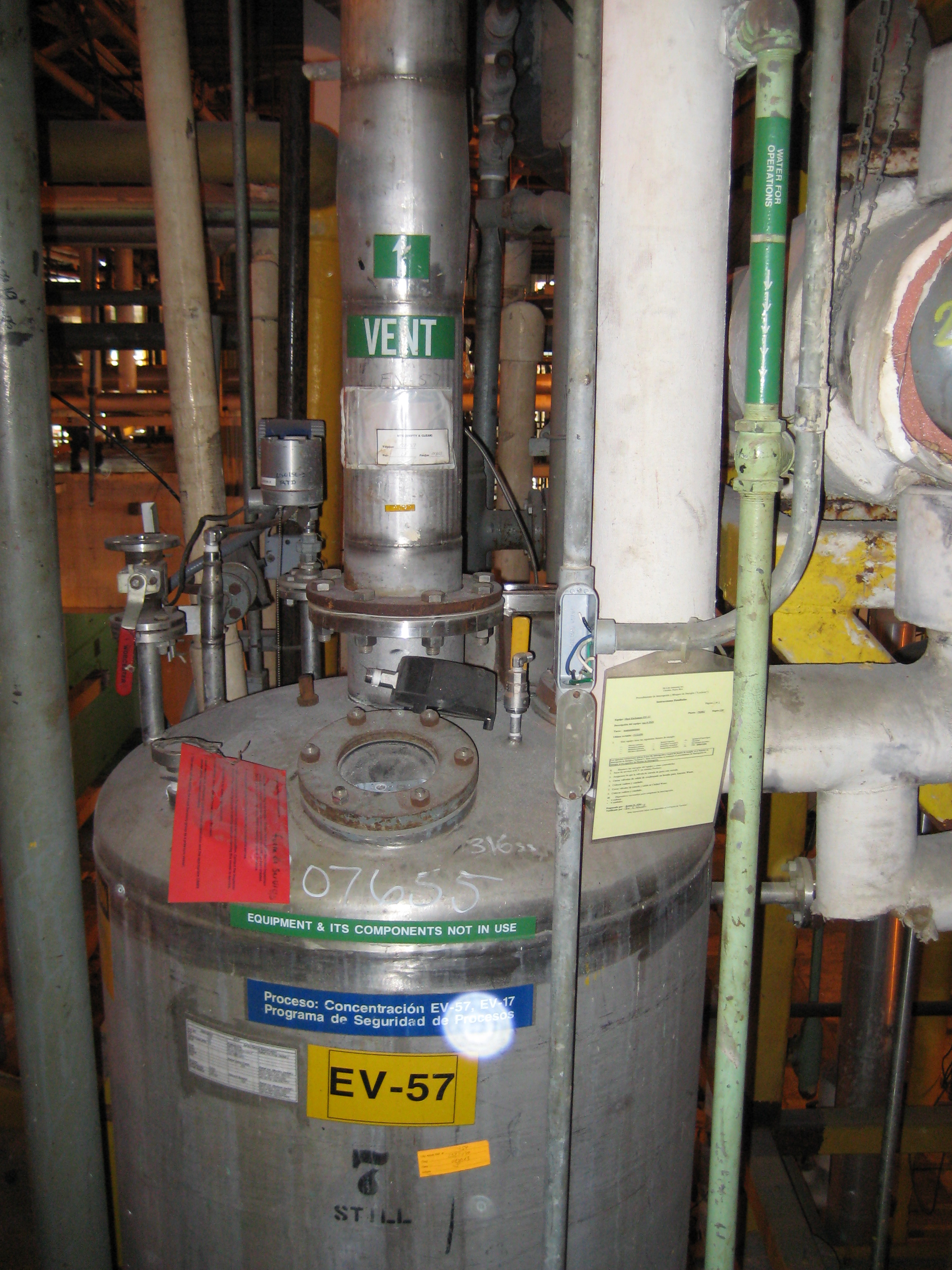  Rising/Falling Film Evaporator 45.4 kg/h (100 lb/h)  For Sale - IPP# 207655