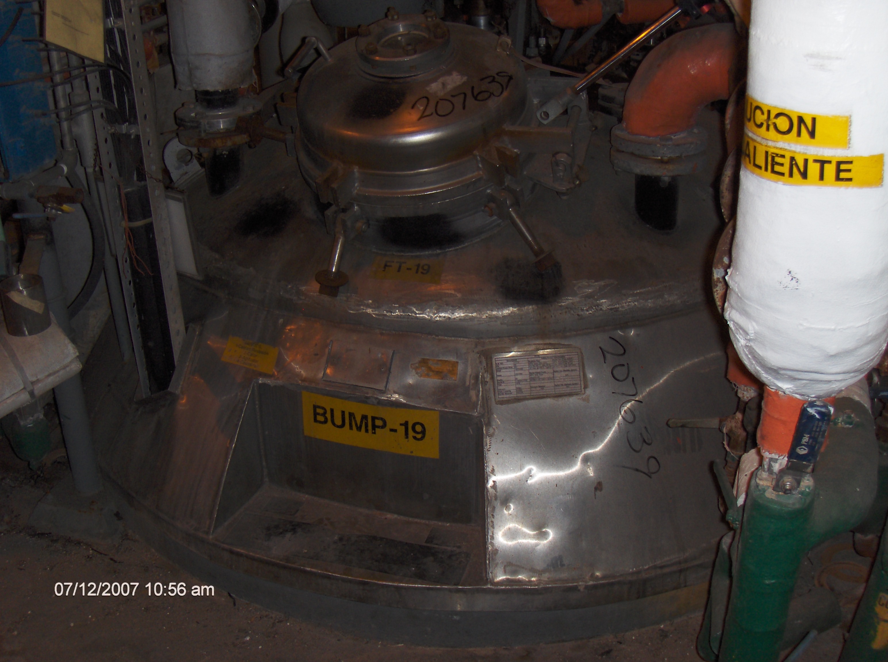 Stainless Steel 304 Gaston County Batch-Type Agitated Reactor - IPP# 207639