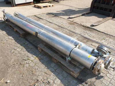  Stainless Steel Austenitic Rising/Falling Film Evaporator 100 kg/h (220.5 lb/h) For Sale - IPP# 207947