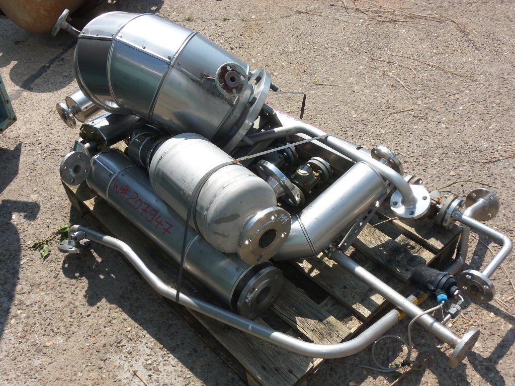  Stainless Steel Austenitic Rising/Falling Film Evaporator 100 kg/h (220.5 lb/h) For Sale - IPP# 207947